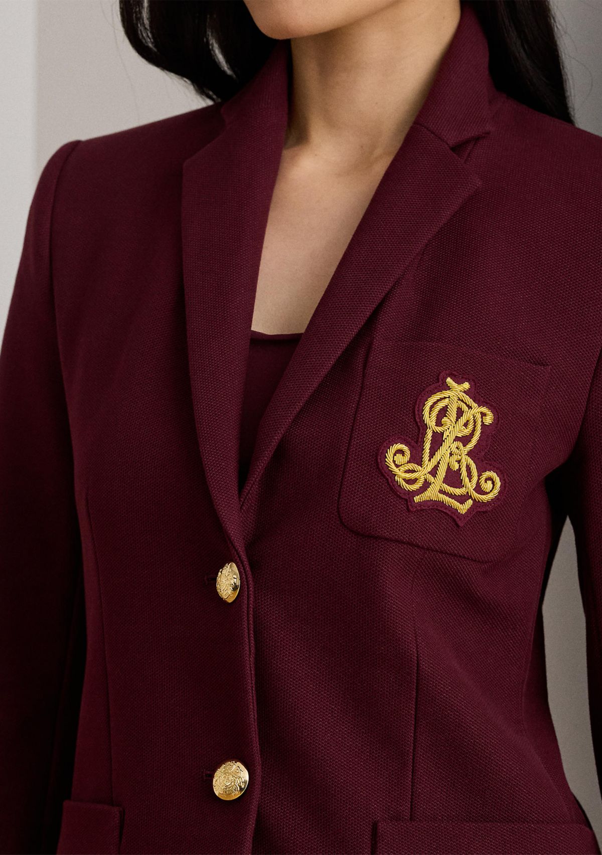 Petite Bullion Jacquard Blazer