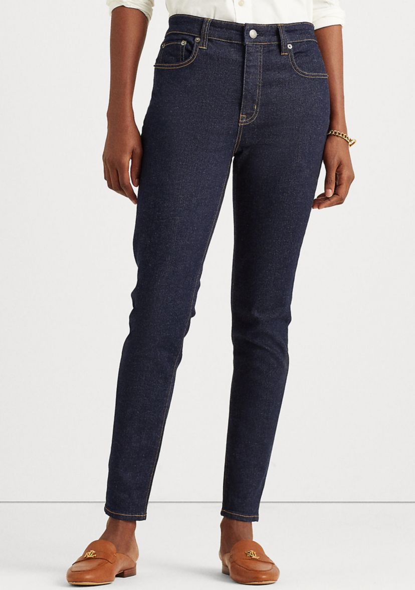 Petite High Rise Skinny Ankle Jeans