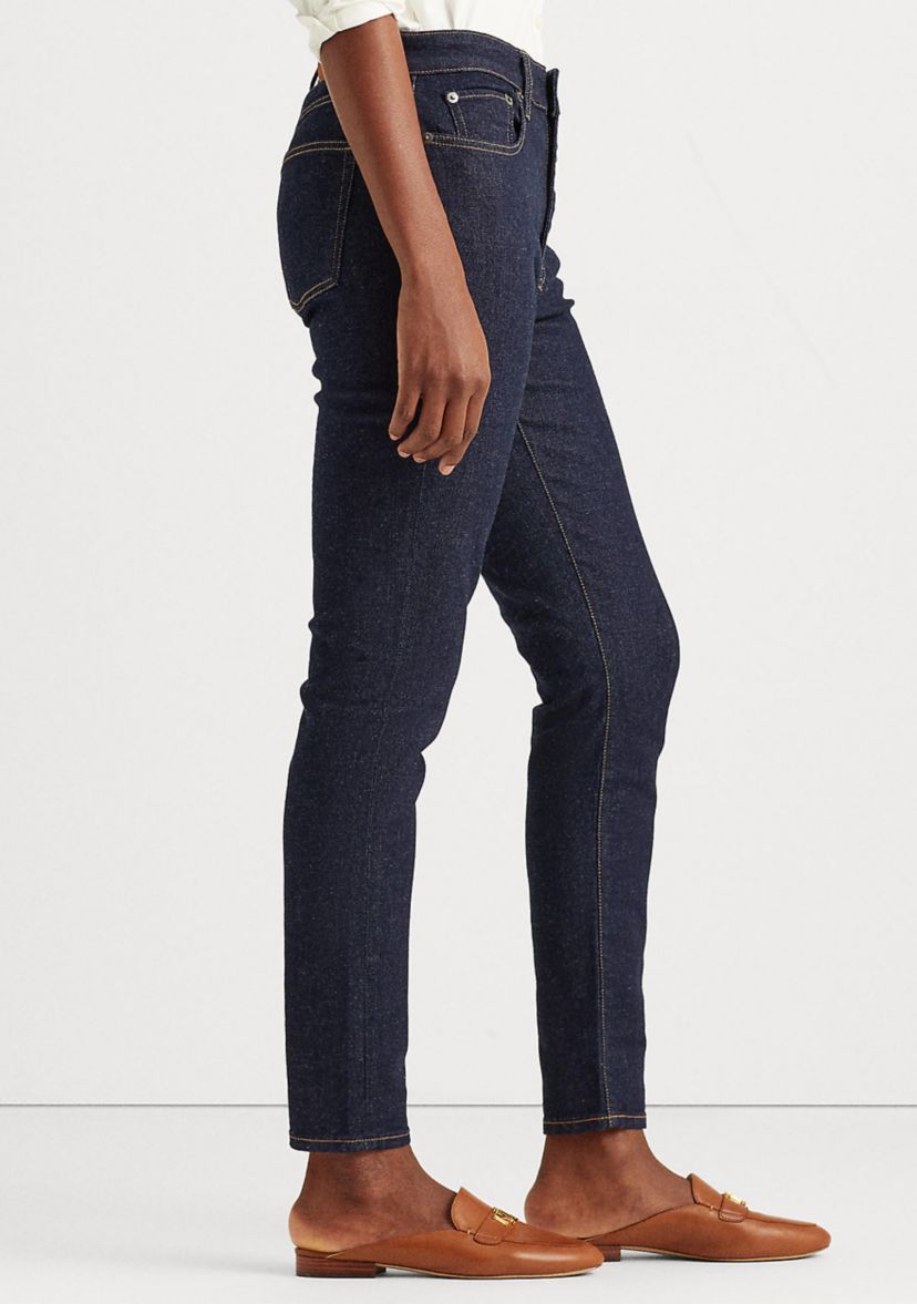 Petite High Rise Skinny Ankle Jeans