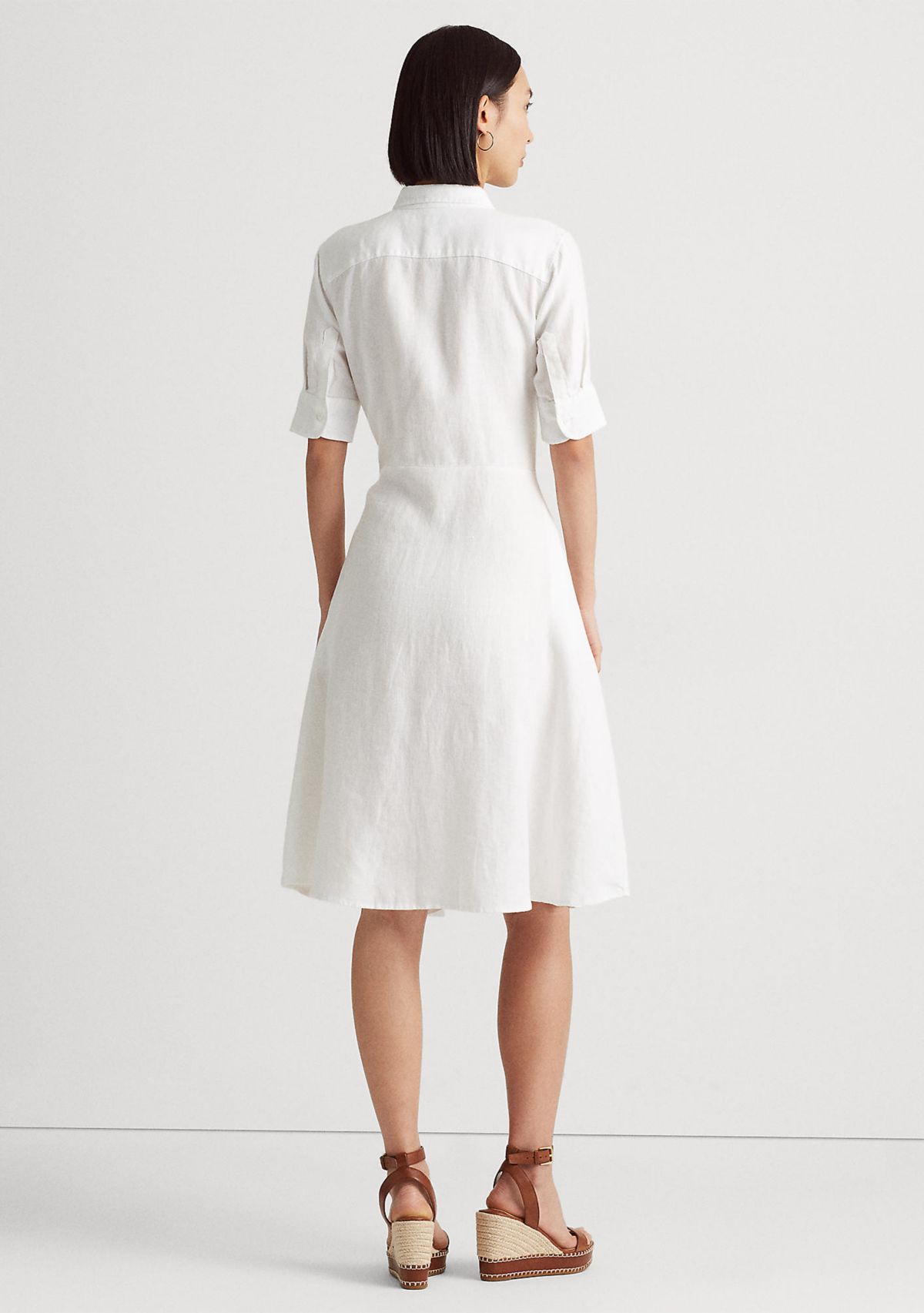 Petite Linen Shirtdress