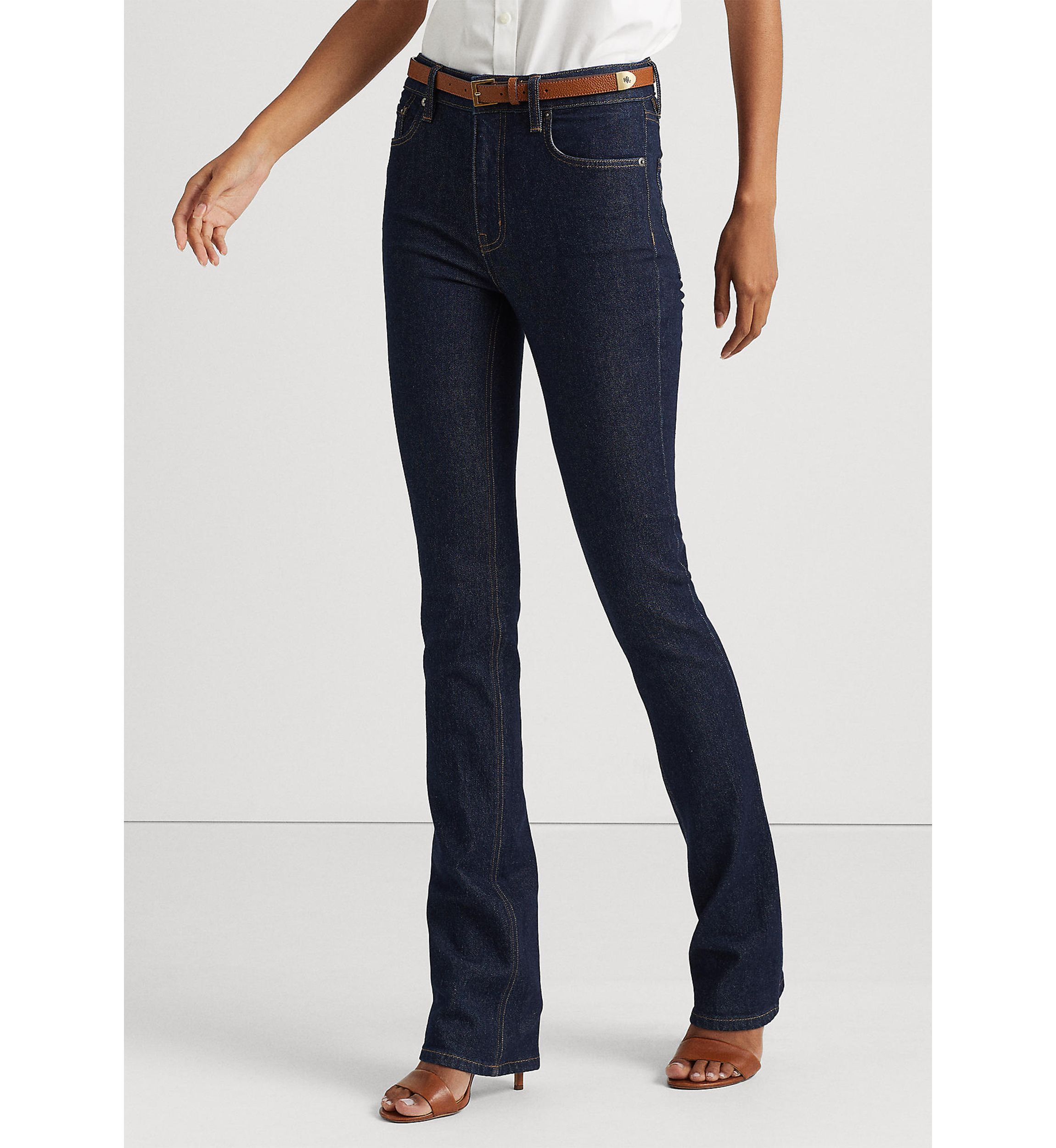 Petite High Rise Boot Jeans