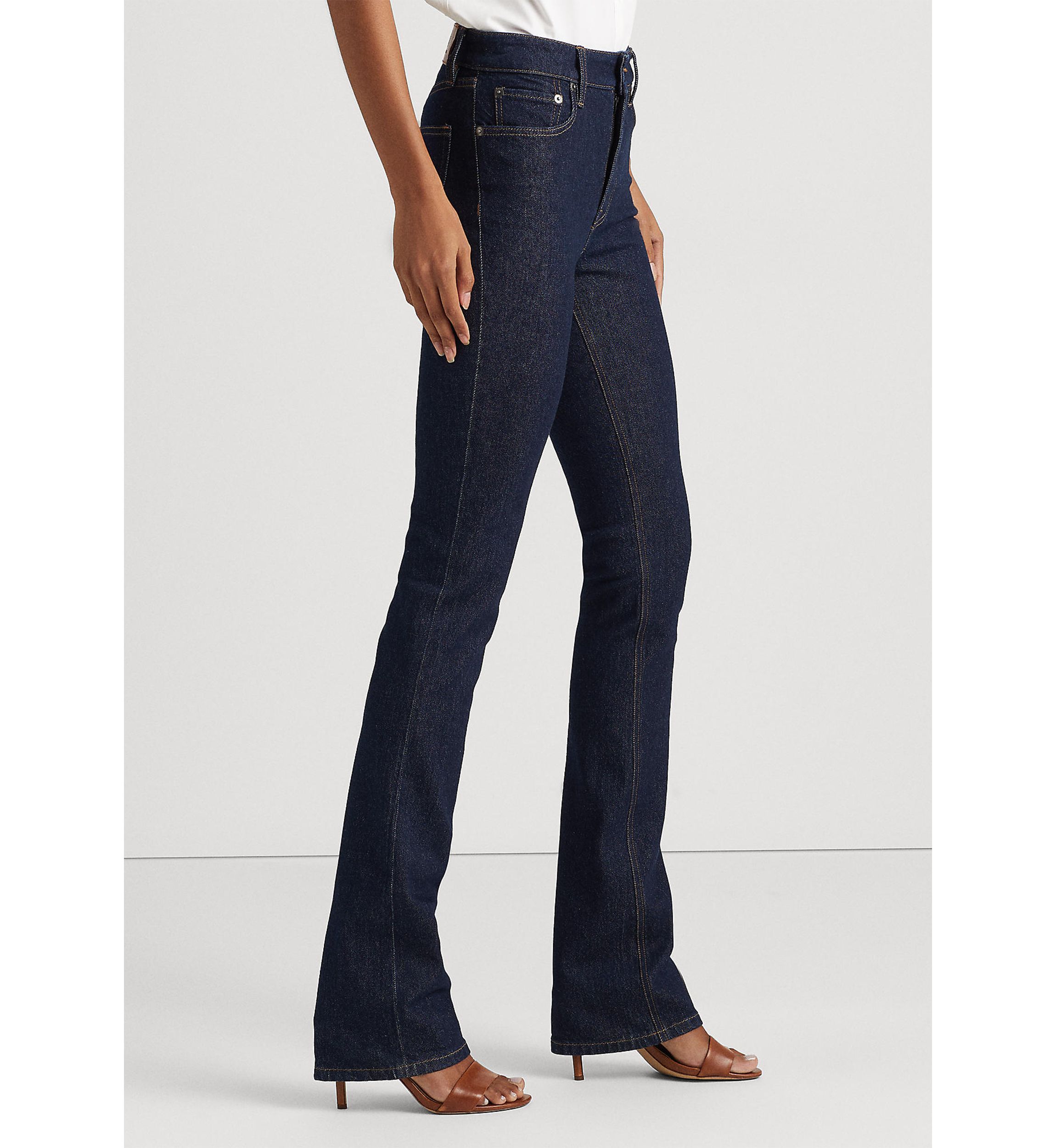 Petite High Rise Boot Jeans