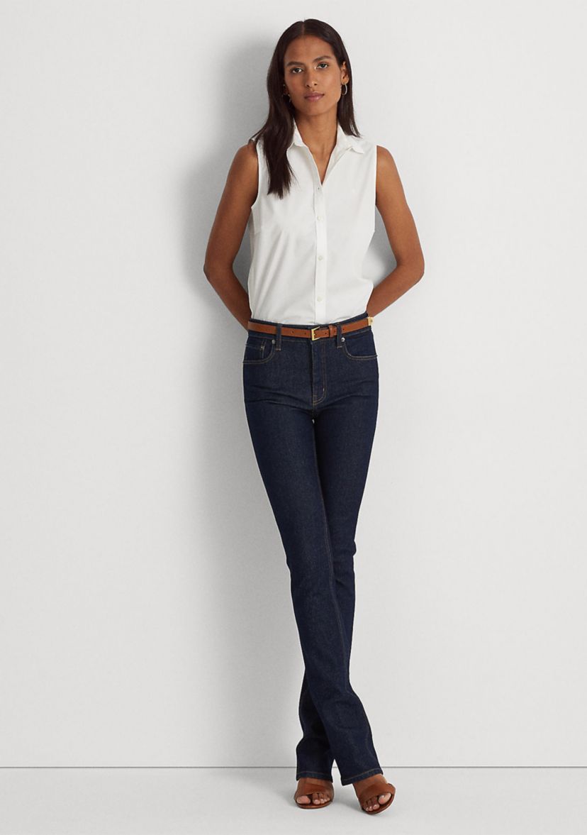 Petite High Rise Boot Jeans