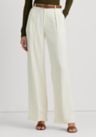 Petite Double-Faced Georgette Wide-Leg Pants 