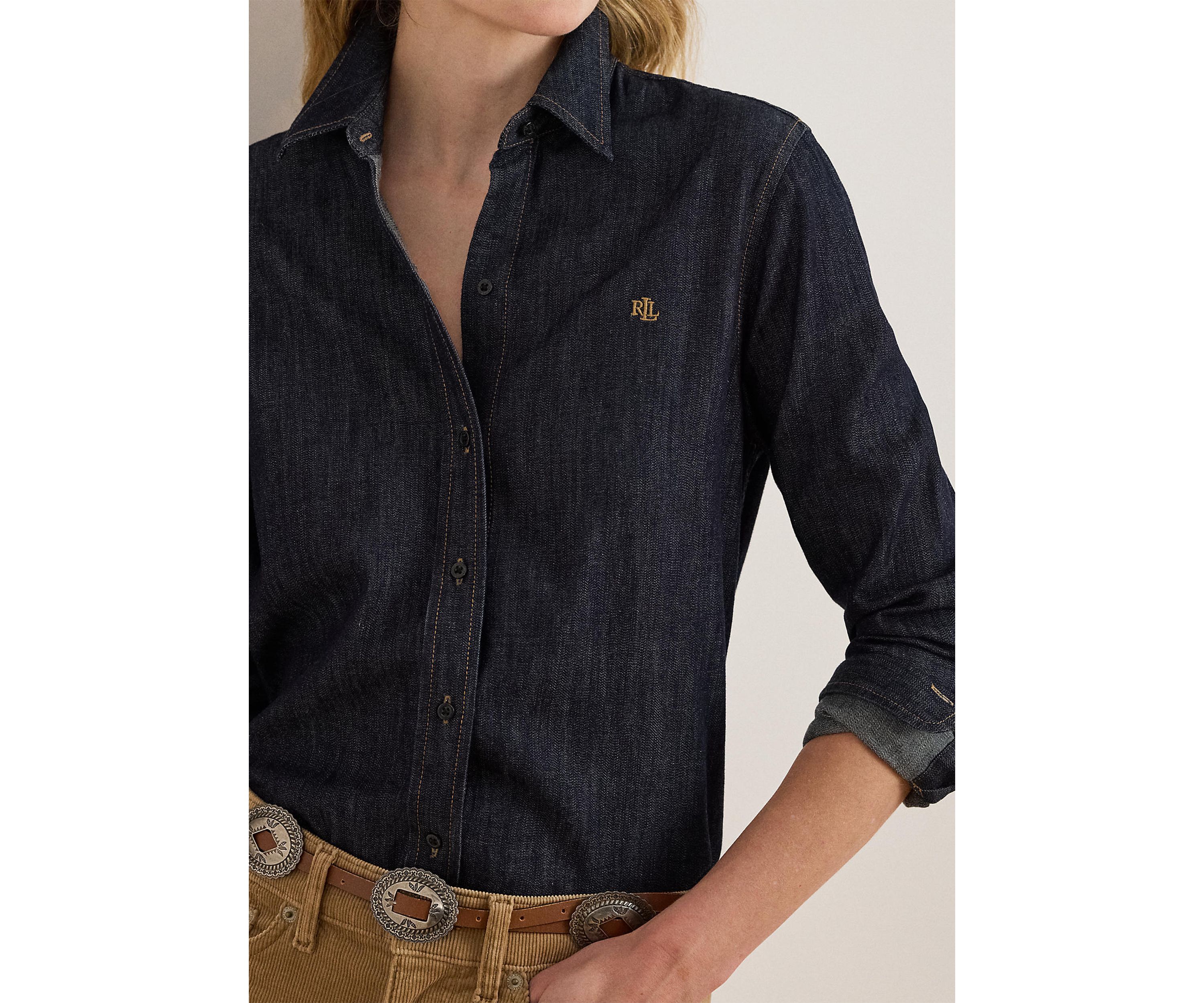 Petite Denim Shirt