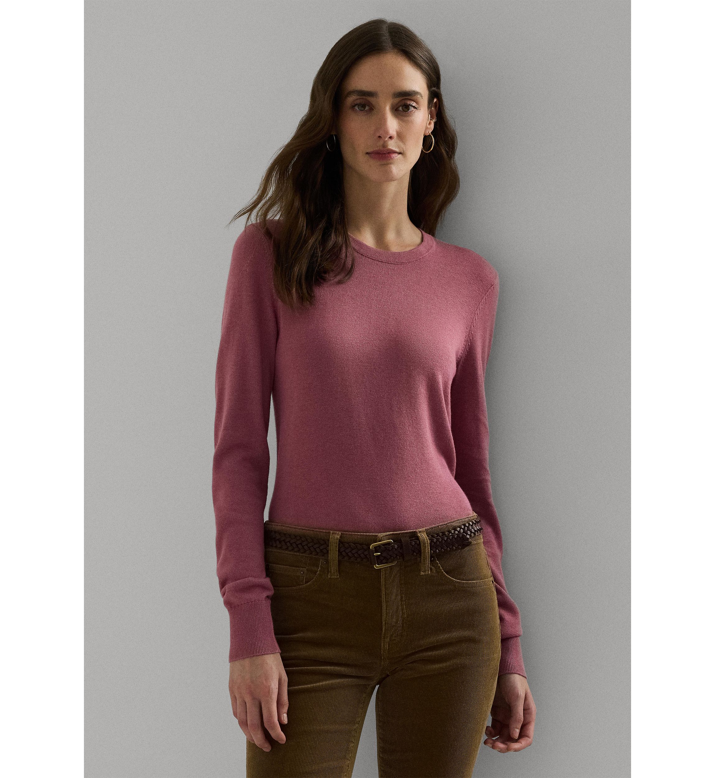 Petite Size Cotton-Blend Sweater