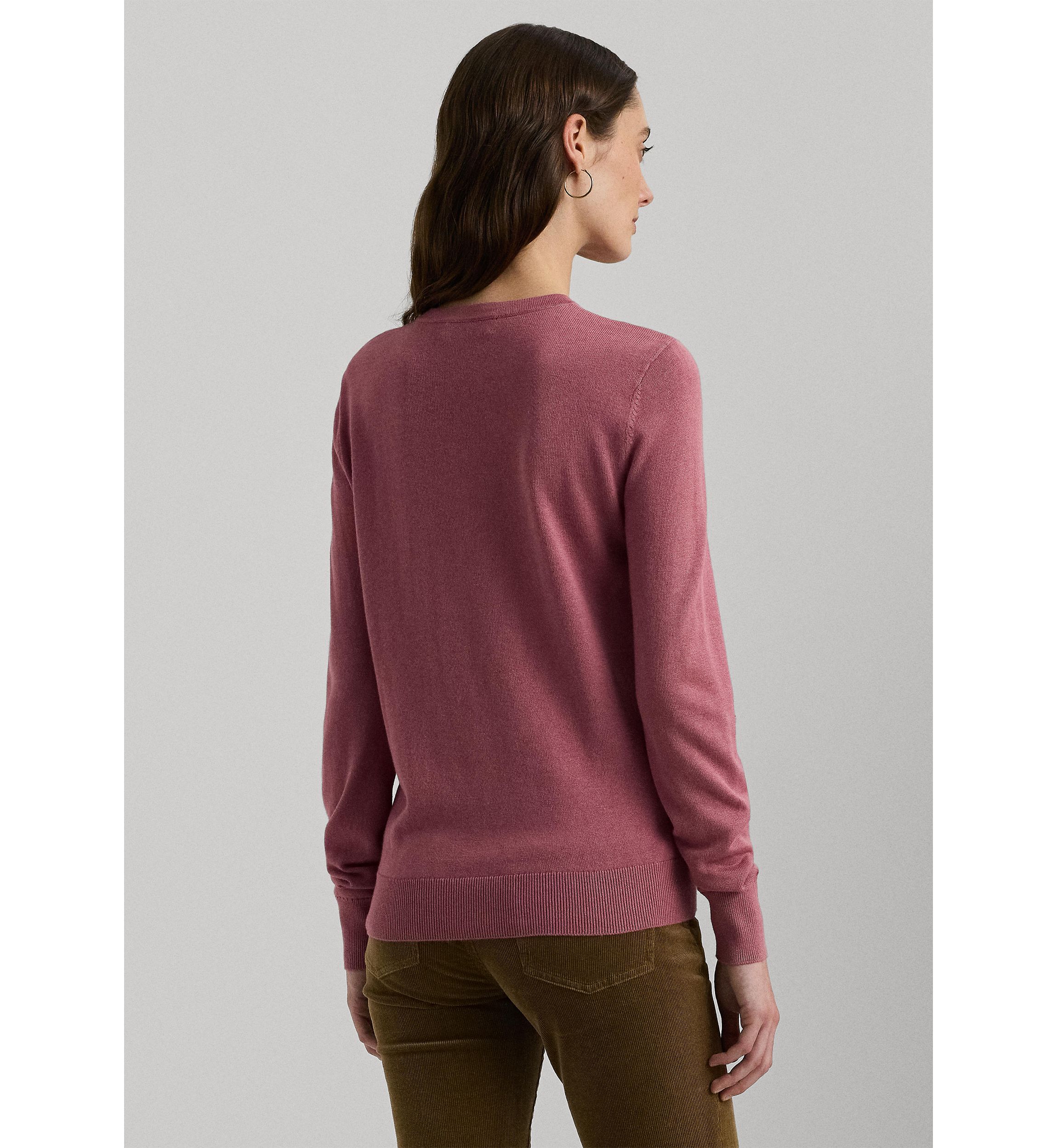 Petite Size Cotton-Blend Sweater