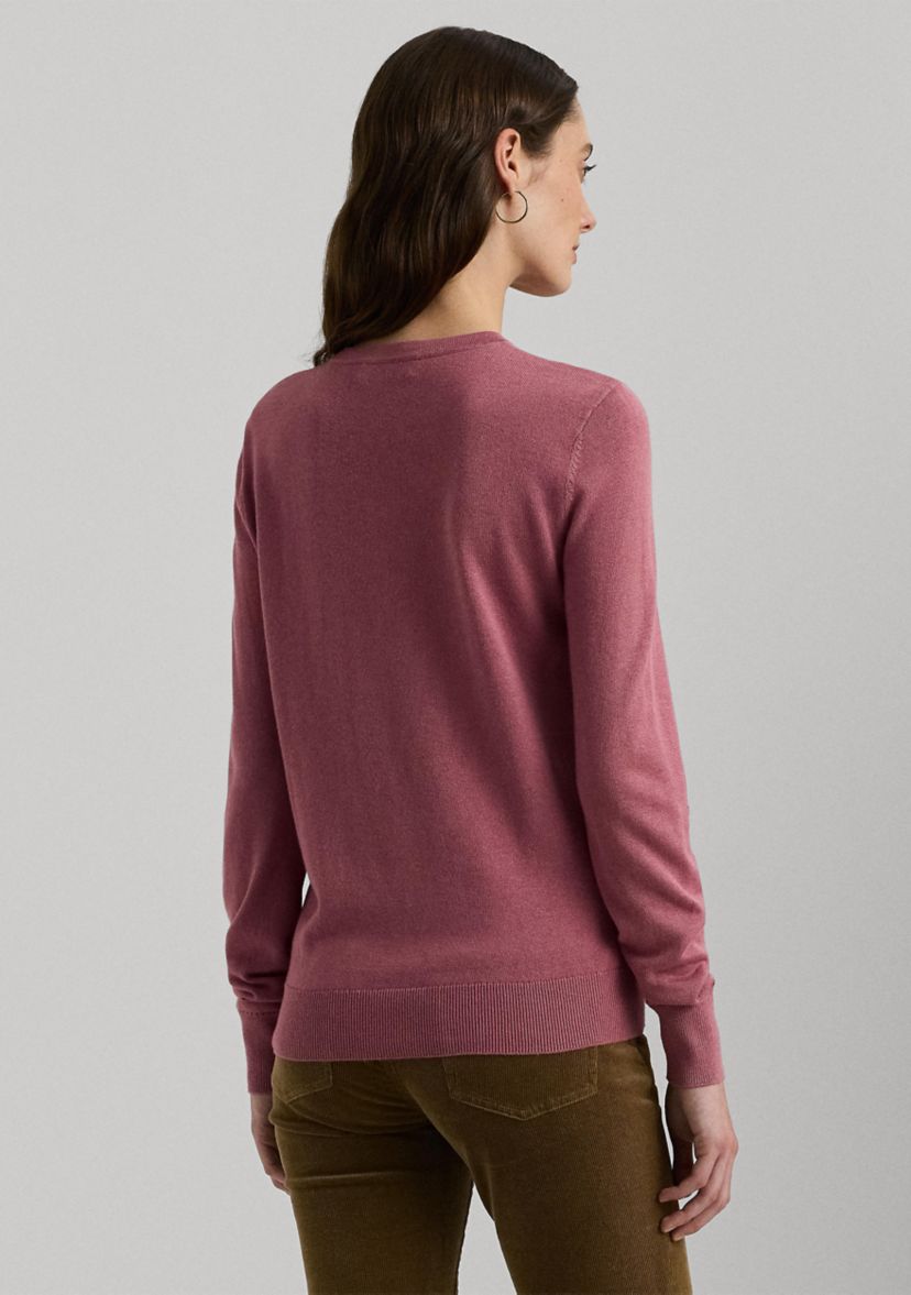 Petite Size Cotton-Blend Sweater