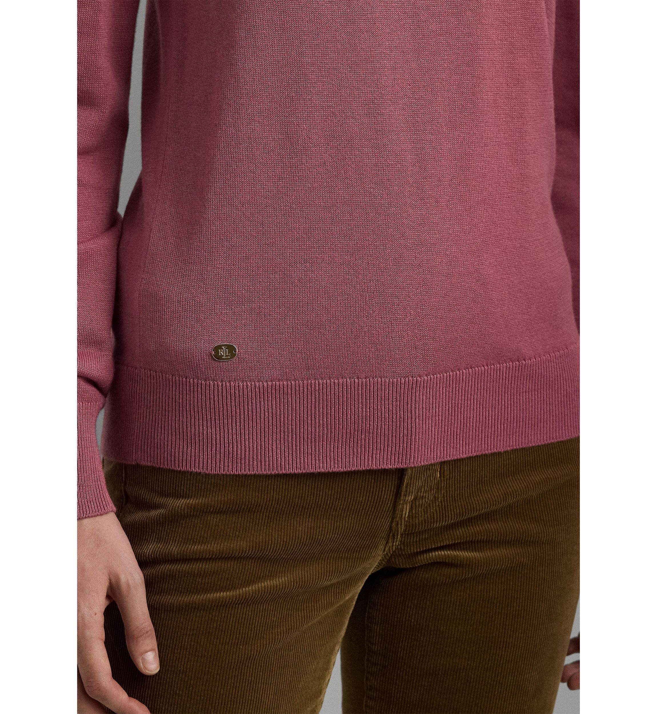 Petite Size Cotton-Blend Sweater