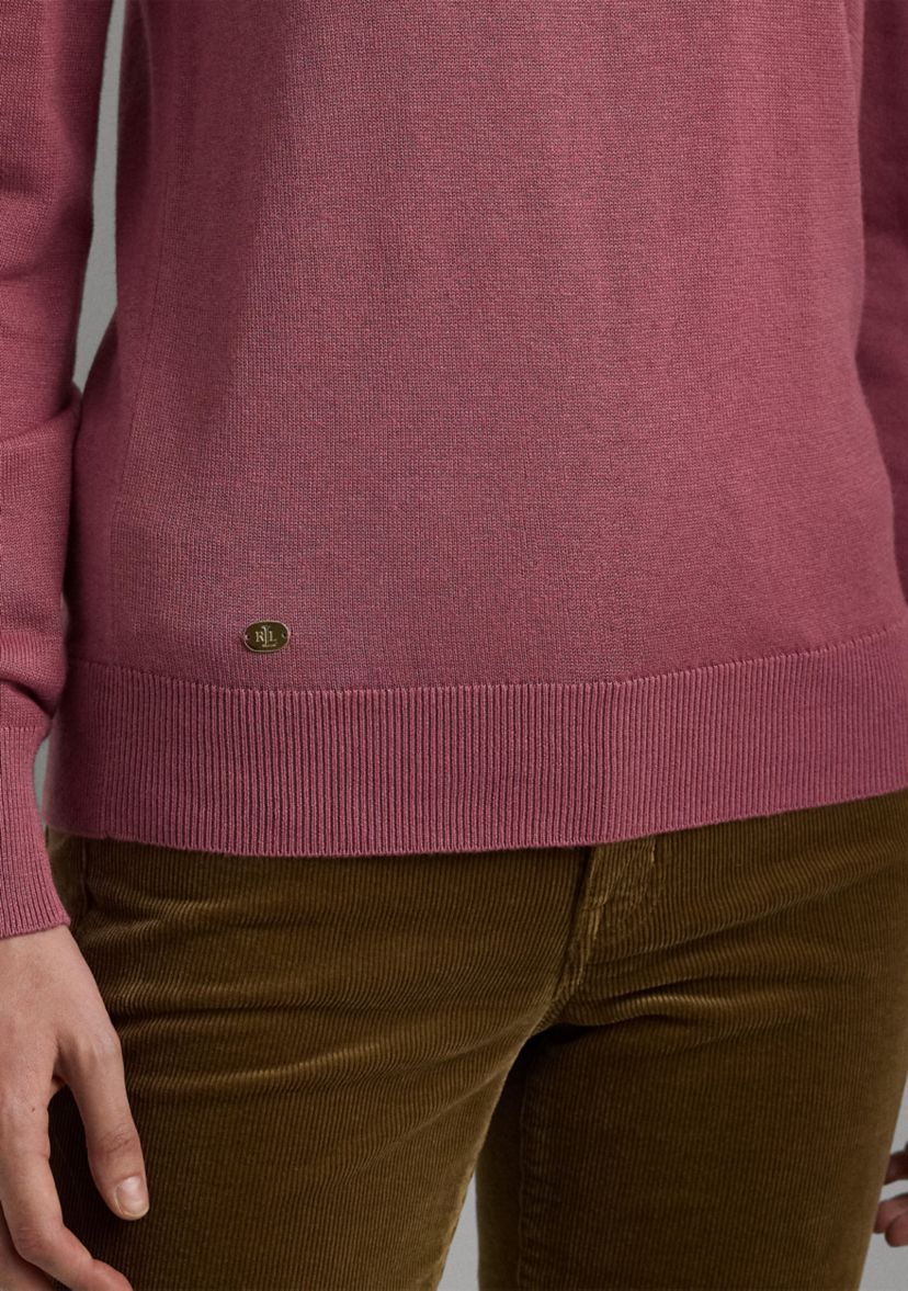 Petite Size Cotton-Blend Sweater