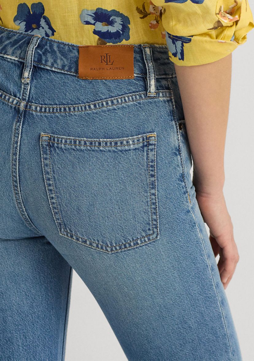 Petite High Rise Flare Jeans