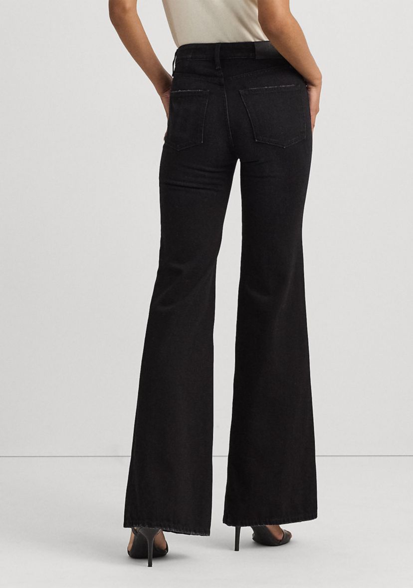 Petite High-Rise Flare Jeans