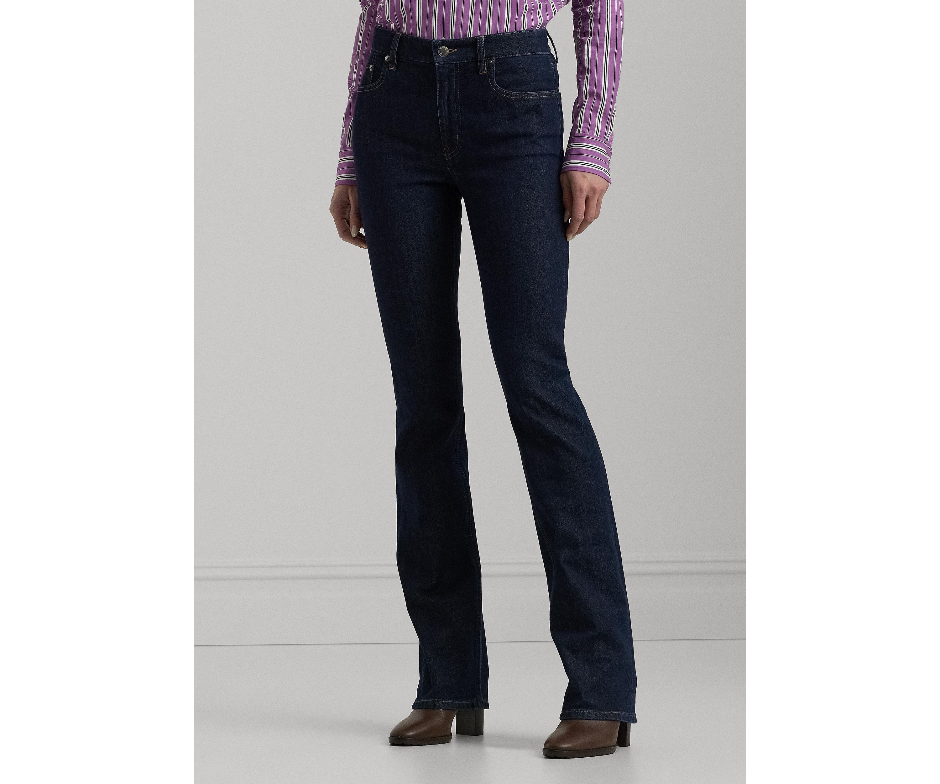 Petite High-Rise Boot Jeans