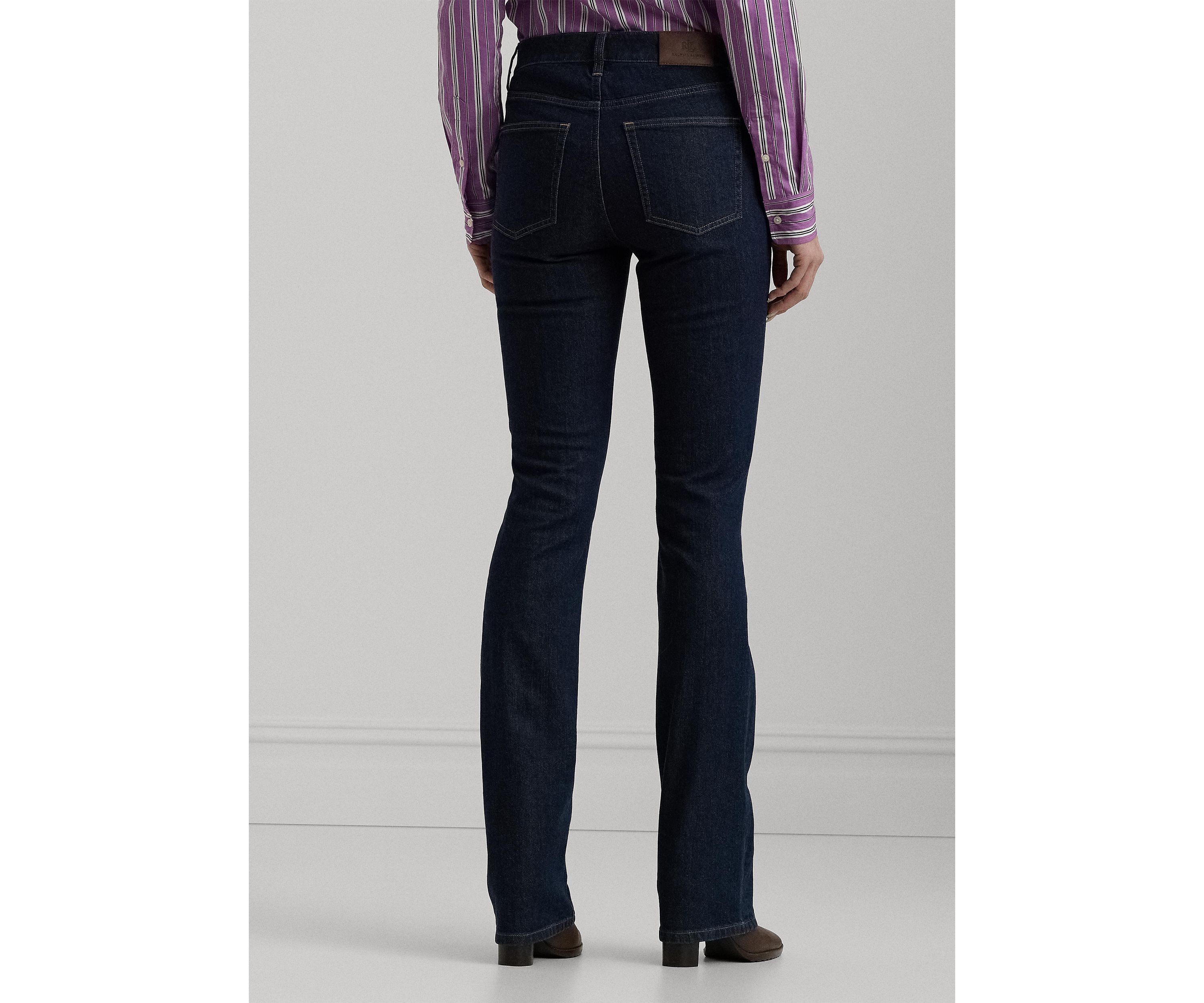 Petite High-Rise Boot Jeans