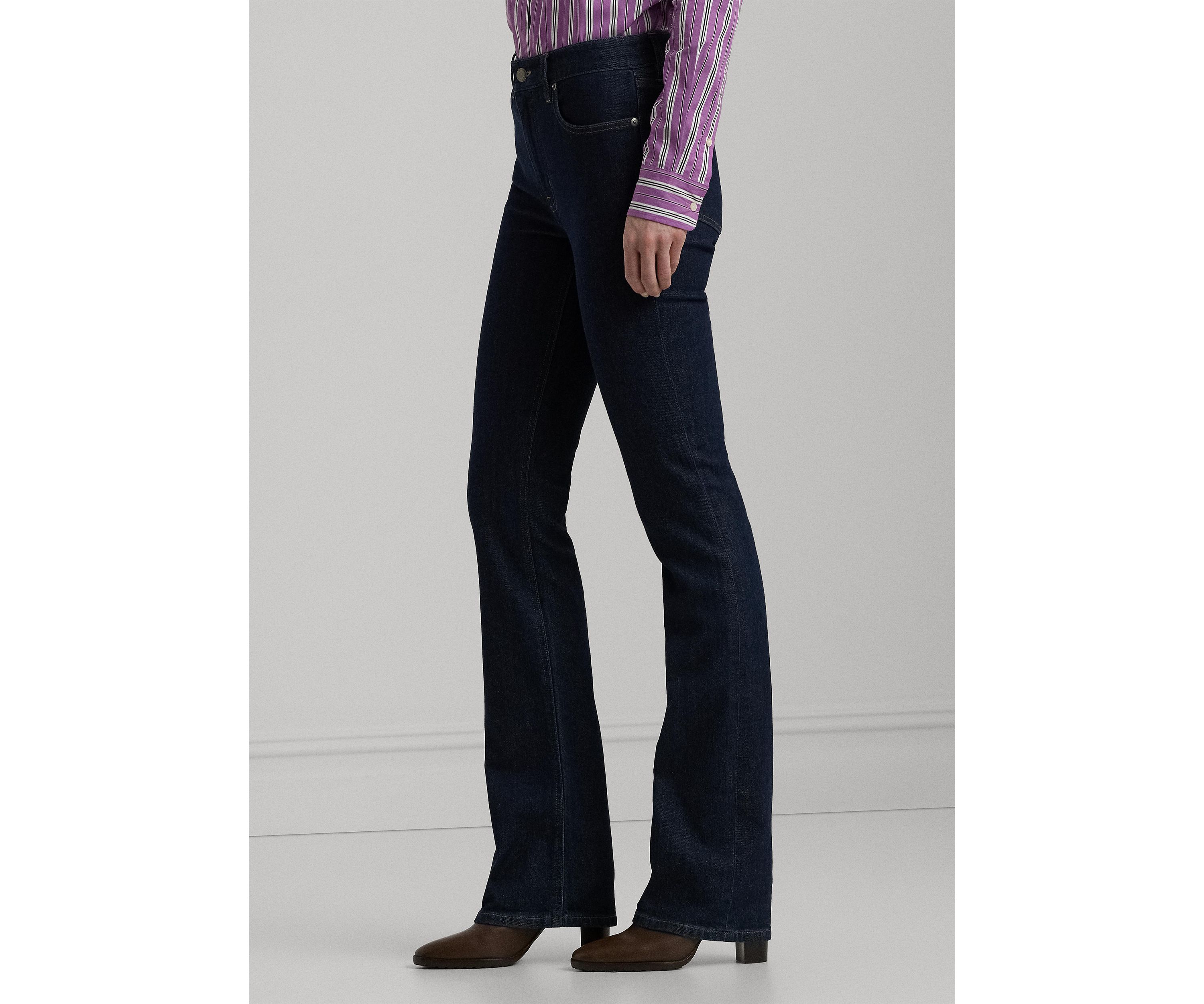 Petite High-Rise Boot Jeans