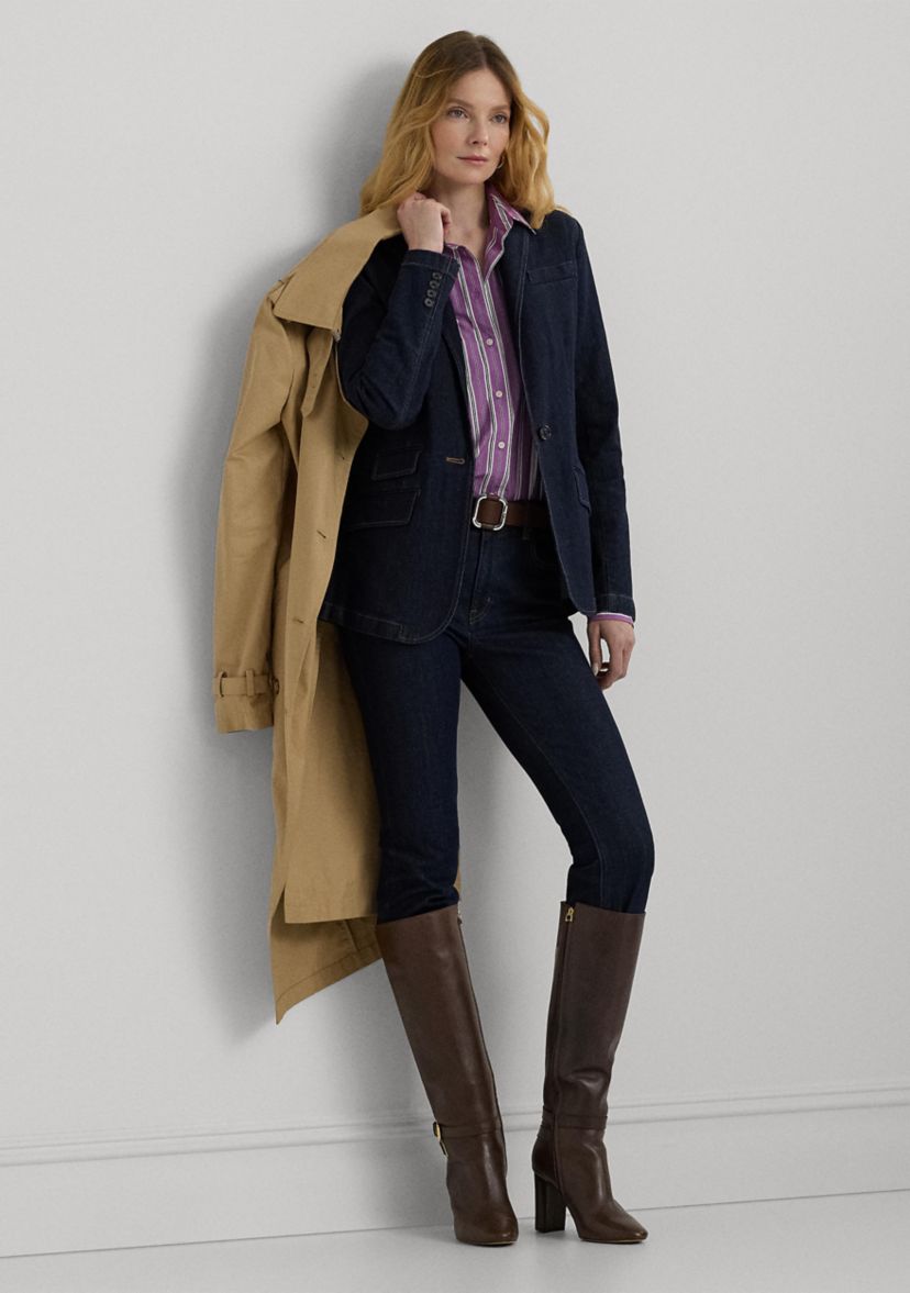Petite High-Rise Boot Jeans