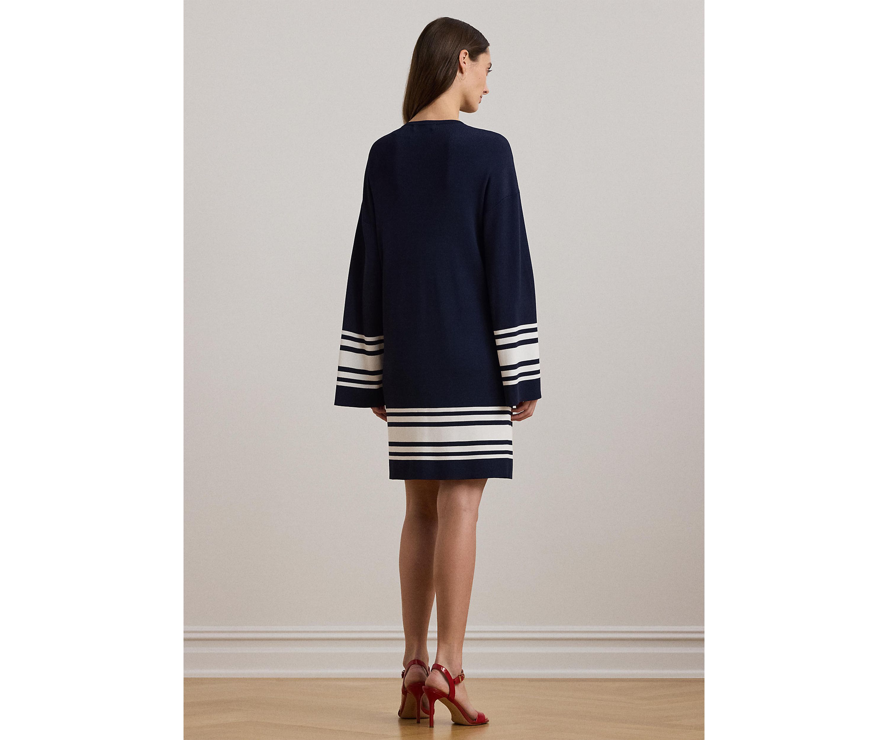 Petite Two-Tone Cardigan