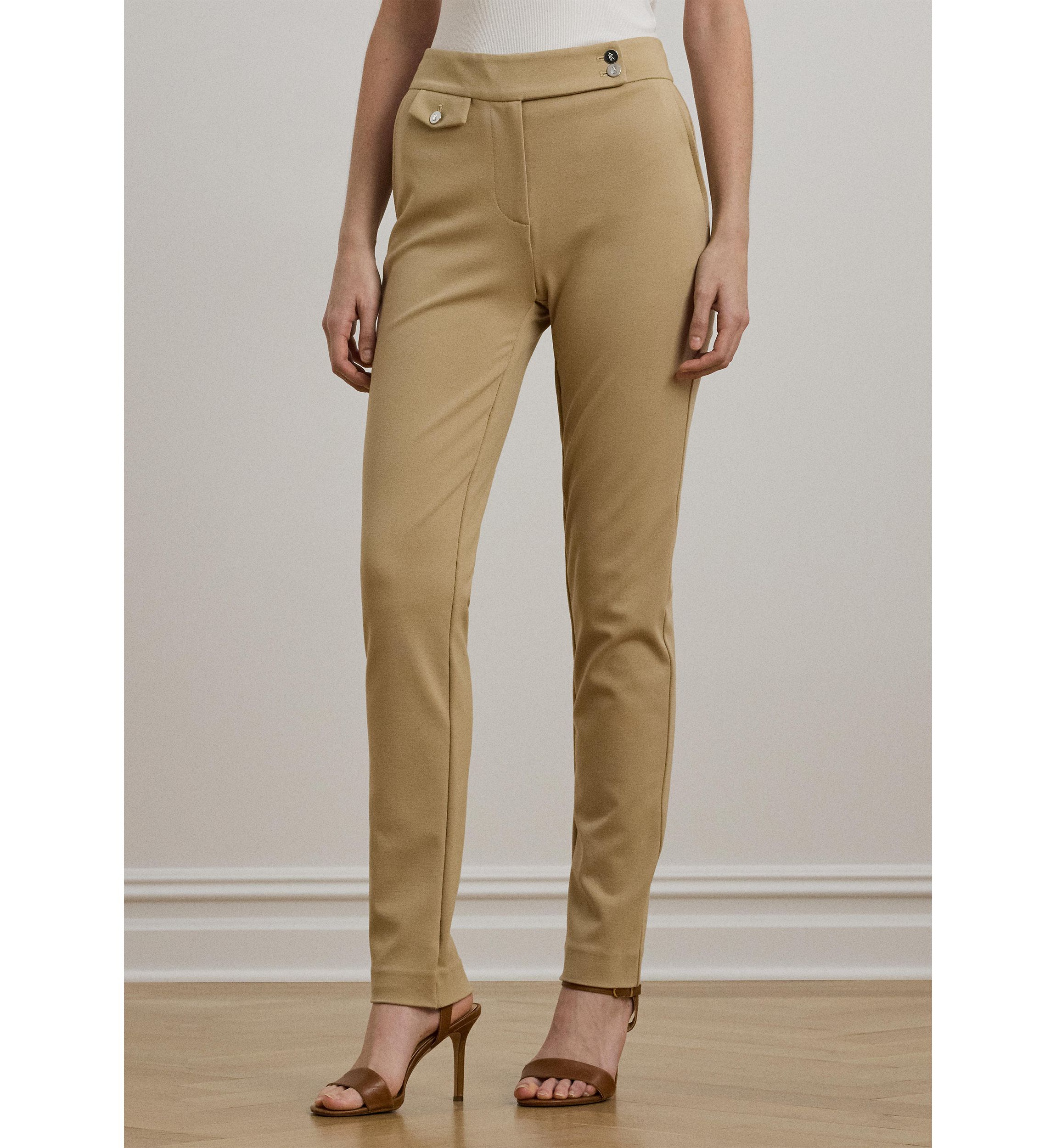 Petite Ponte Ankle Pants
