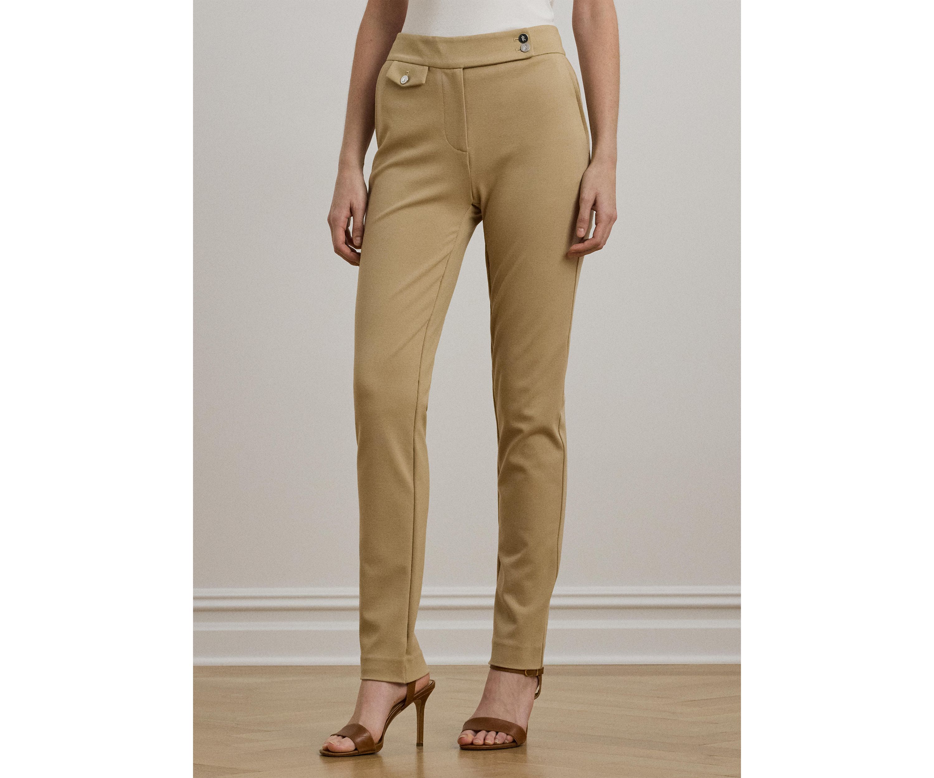 Petite Ponte Ankle Pants