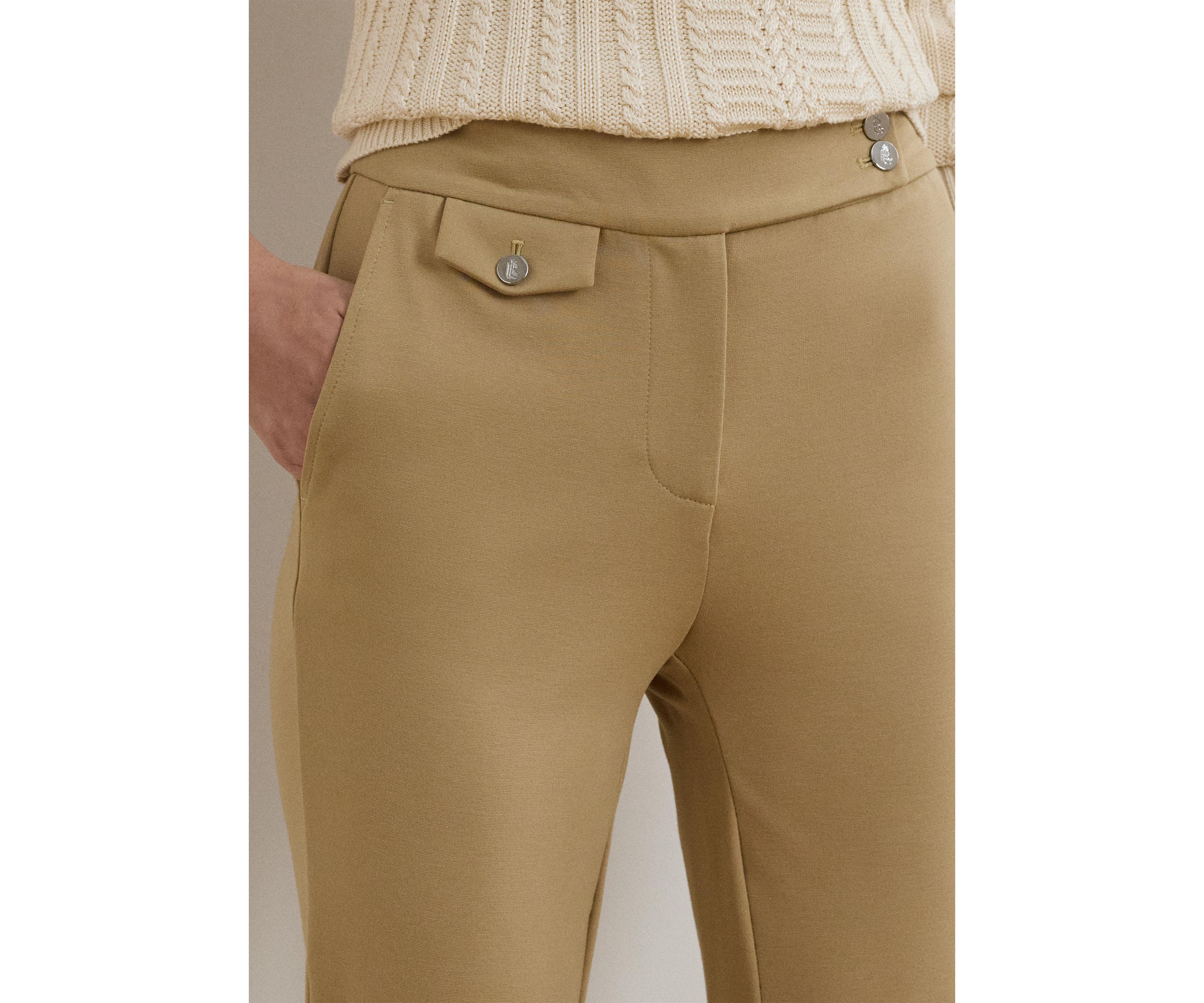 Petite Ponte Ankle Pants