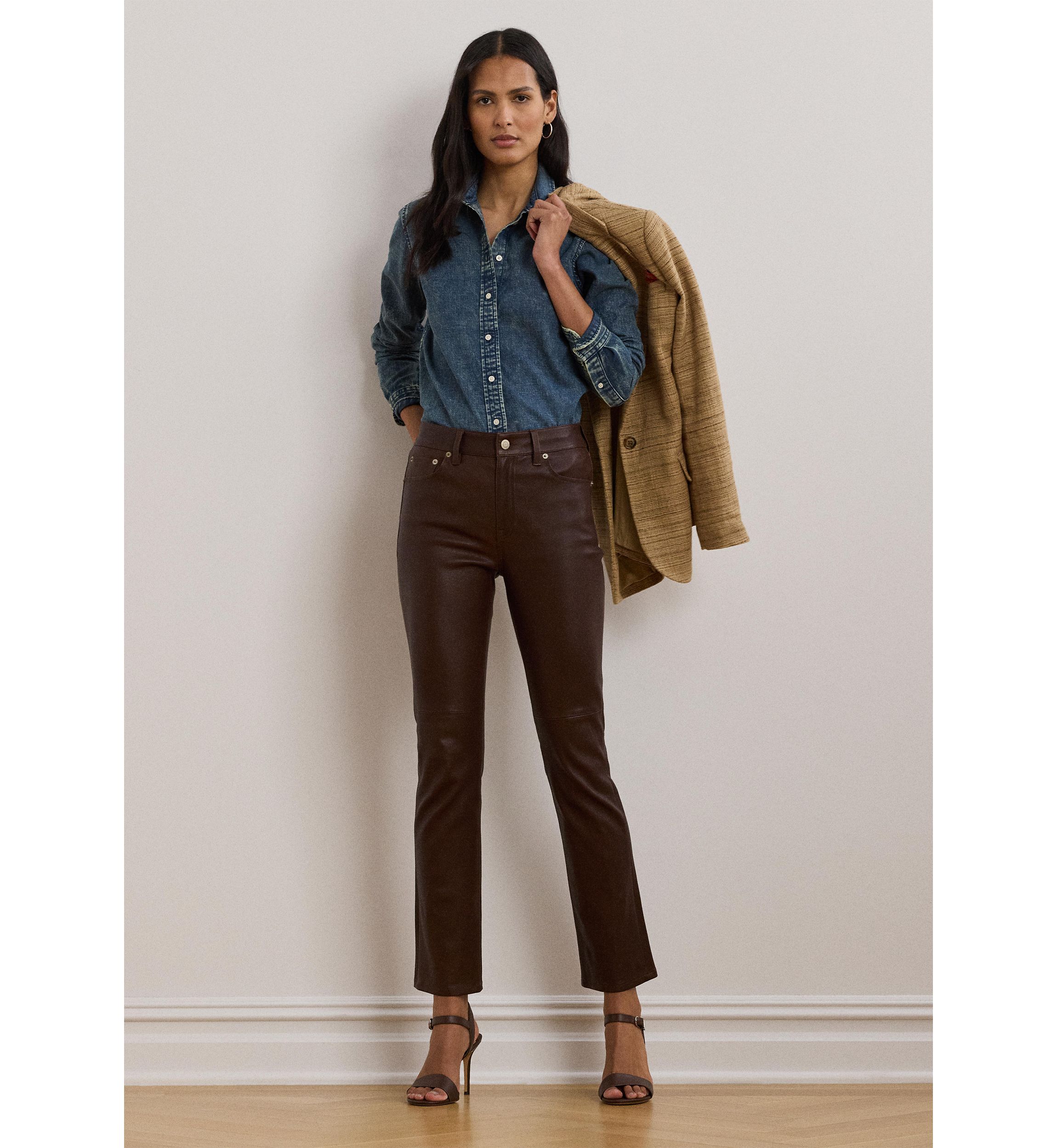 Petite Classic Fit Denim Shirt