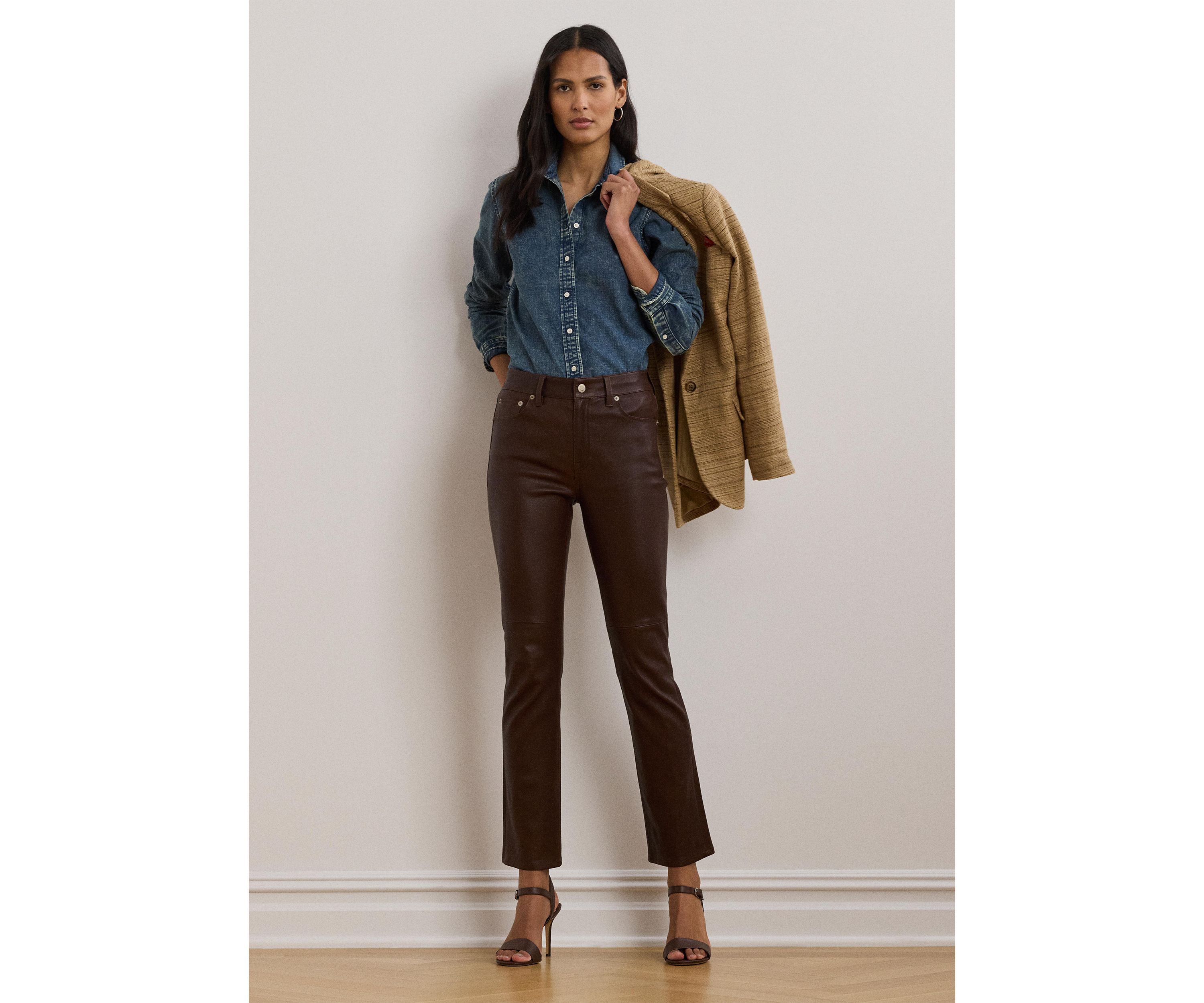 Petite Classic Fit Denim Shirt