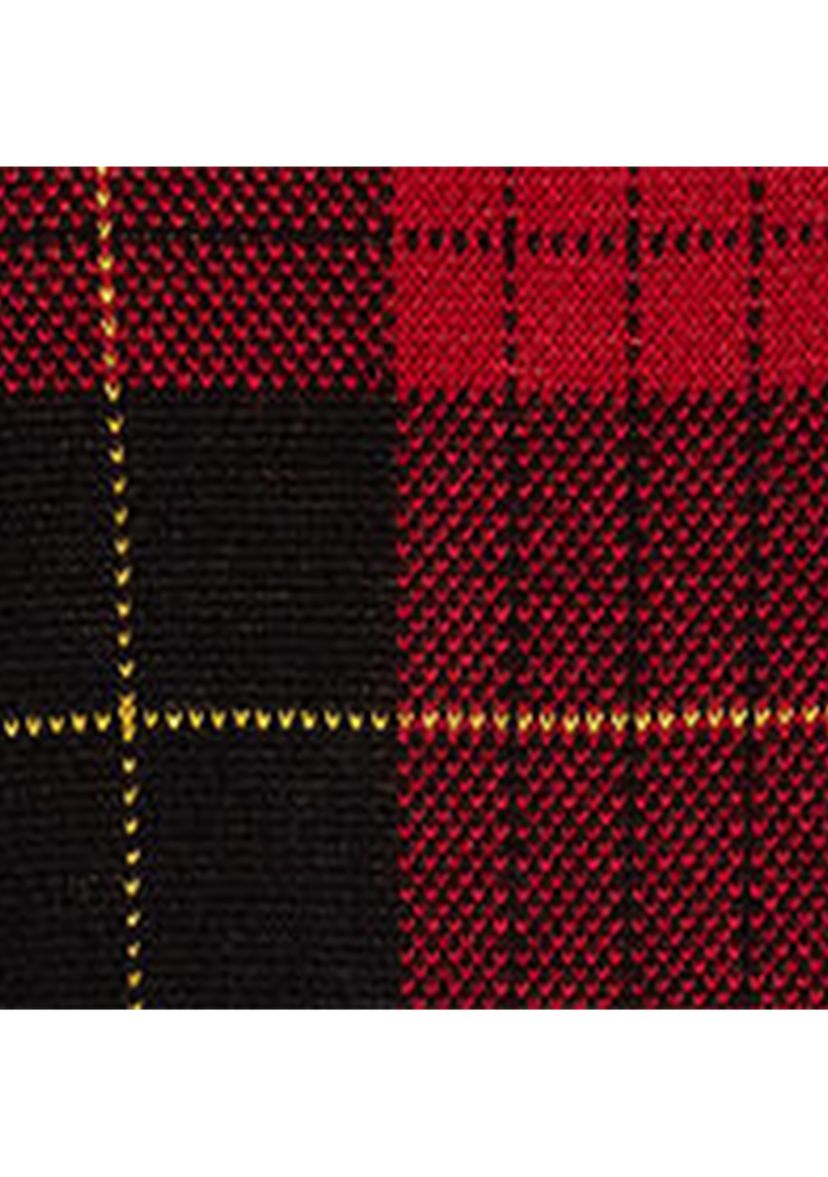 Petite Plaid Cotton-Blend Sweater