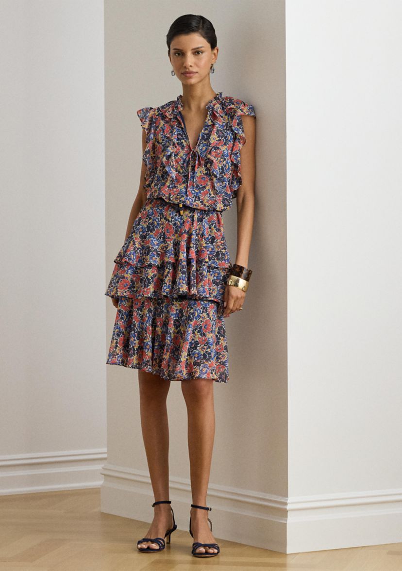 ralph lauren petite dresses Women's Lauren This version depicts a palm Lauren Ralph Lauren Petite Floral