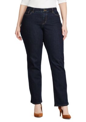 Lauren Ralph Lauren Plus Size Super Stretch Slimming Modern Curvy Jean ...