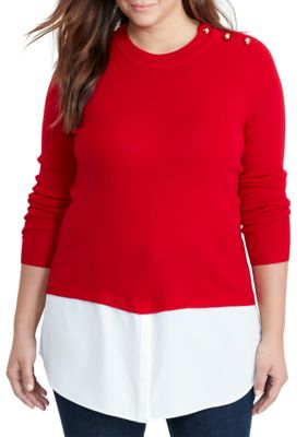 Women's Plus: Lauren Ralph Lauren Sweaters | Belk