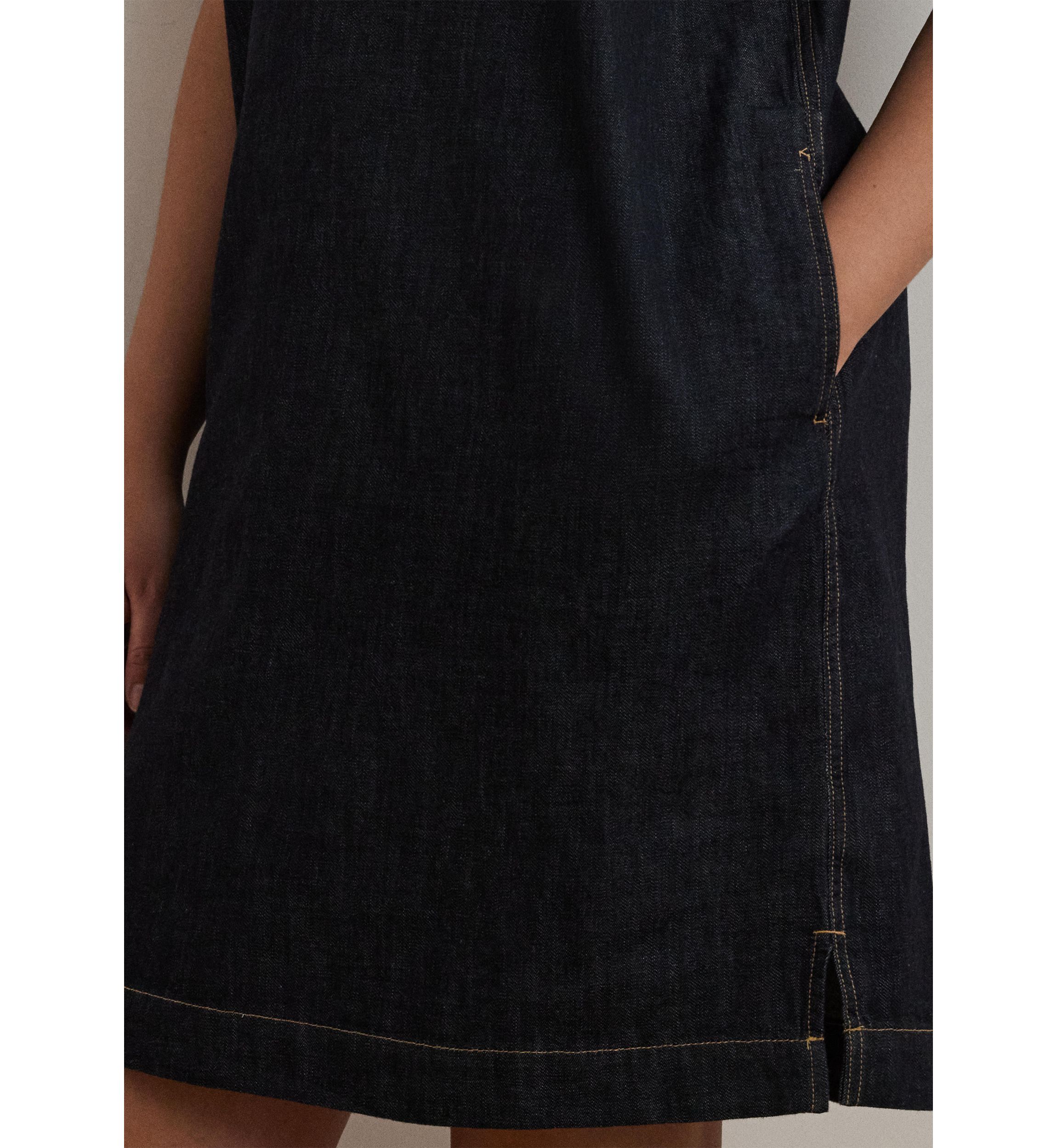 Plus Size Chainna Denim Dress
