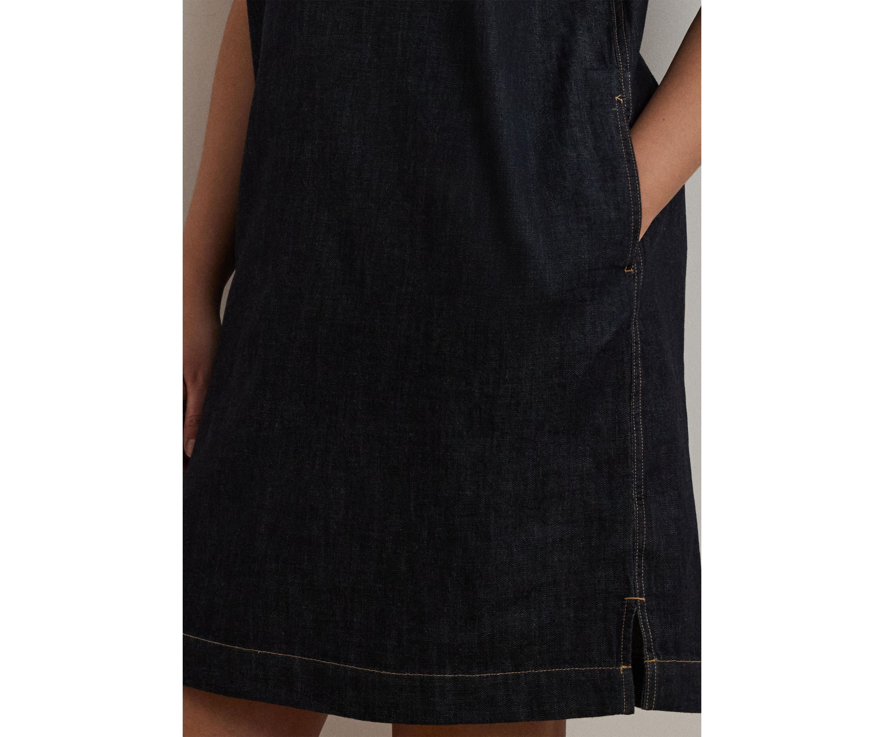 Plus Size Chainna Denim Dress