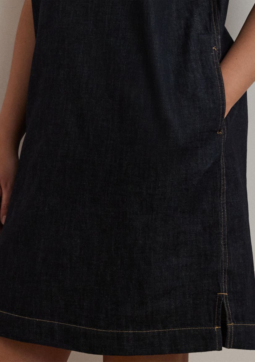 Plus Size Chainna Denim Dress
