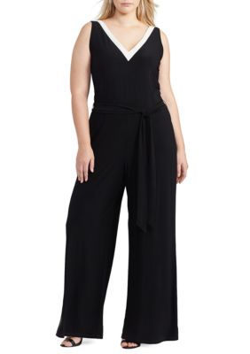 Plus Size Black Jumpsuits & Rompers | Belk