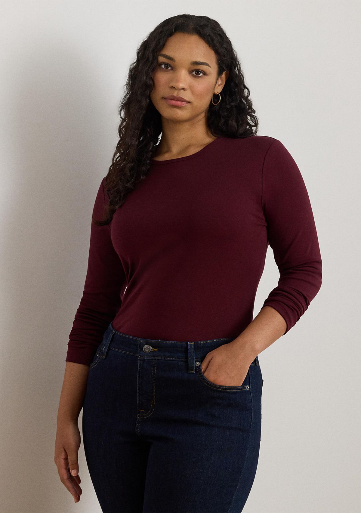 Womens Stretch Cotton T-Shirt