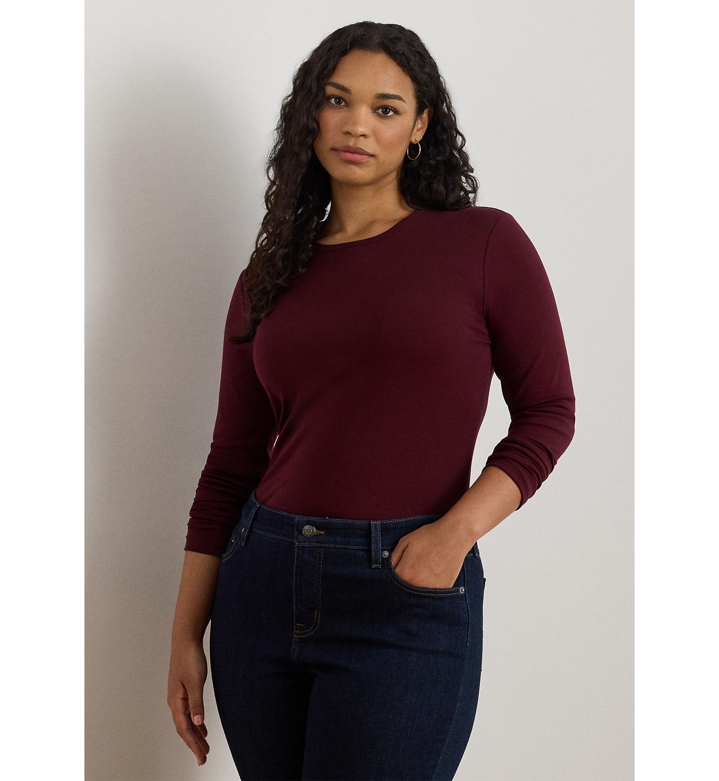 Womens Stretch Cotton T-Shirt