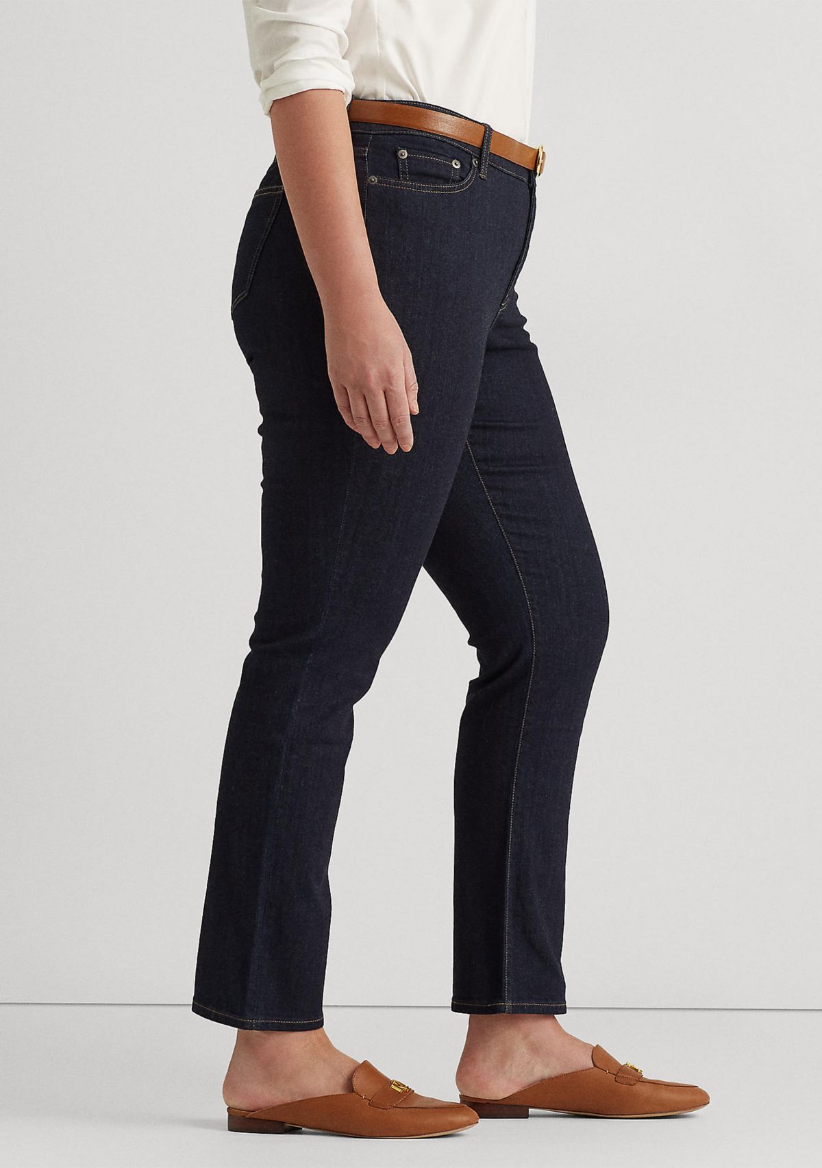 Plus Size Premier Slim Straight Jean