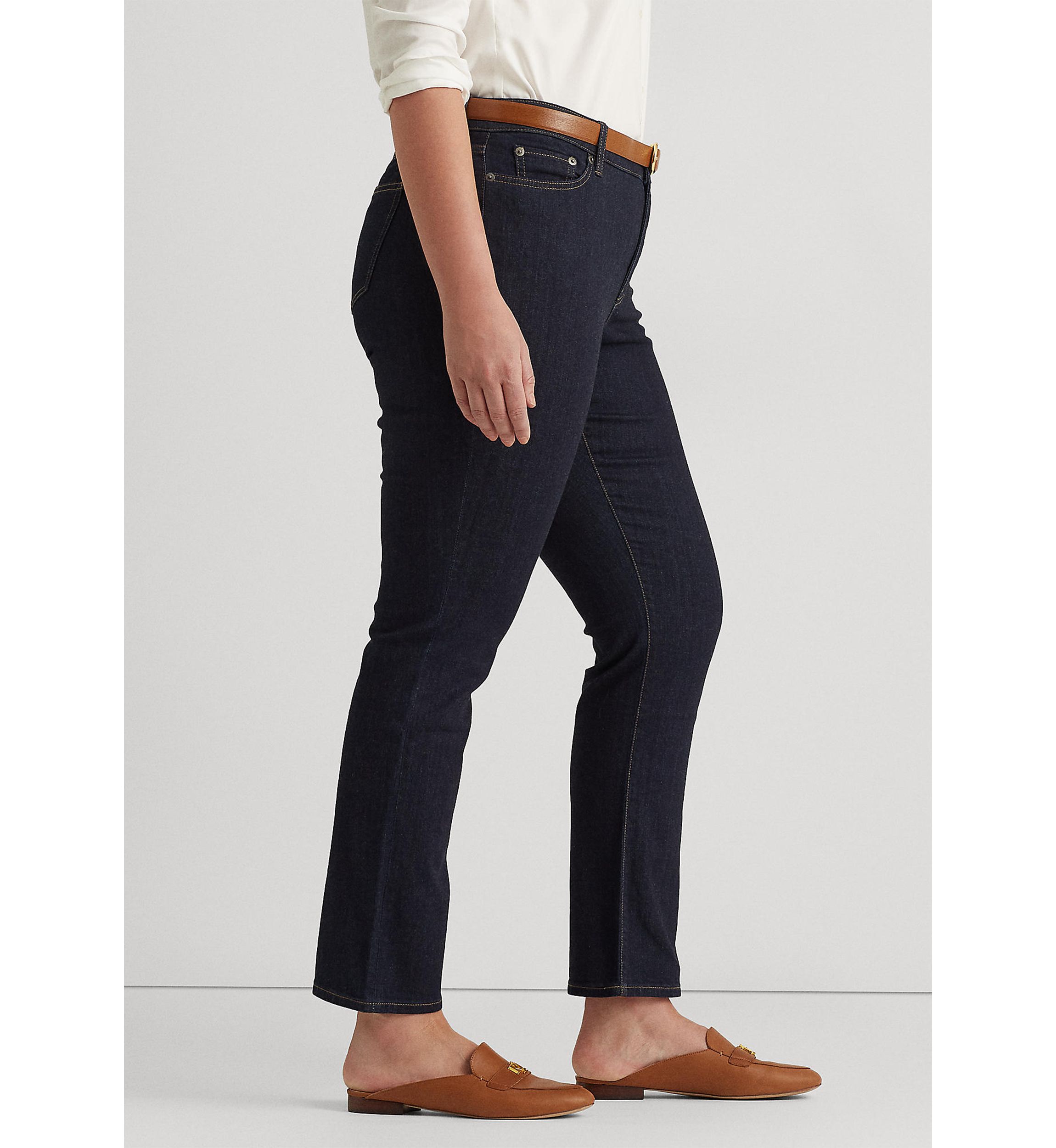 Plus Size Premier Slim Straight Jean