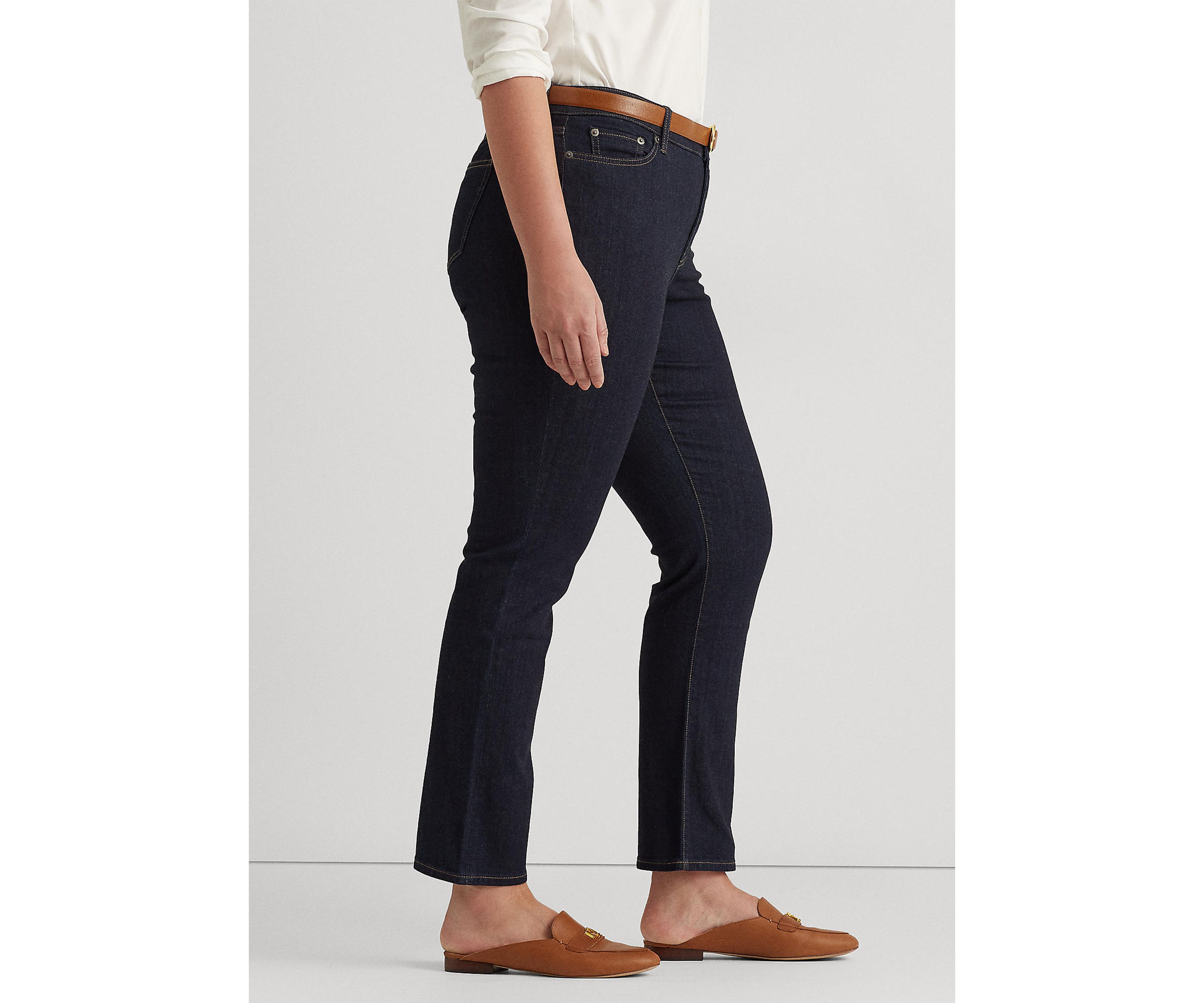 Plus Size Premier Slim Straight Jean