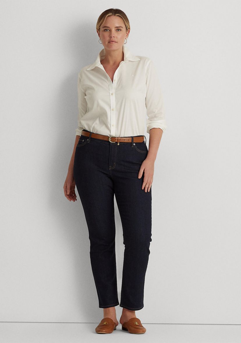 Plus Size Premier Slim Straight Jean