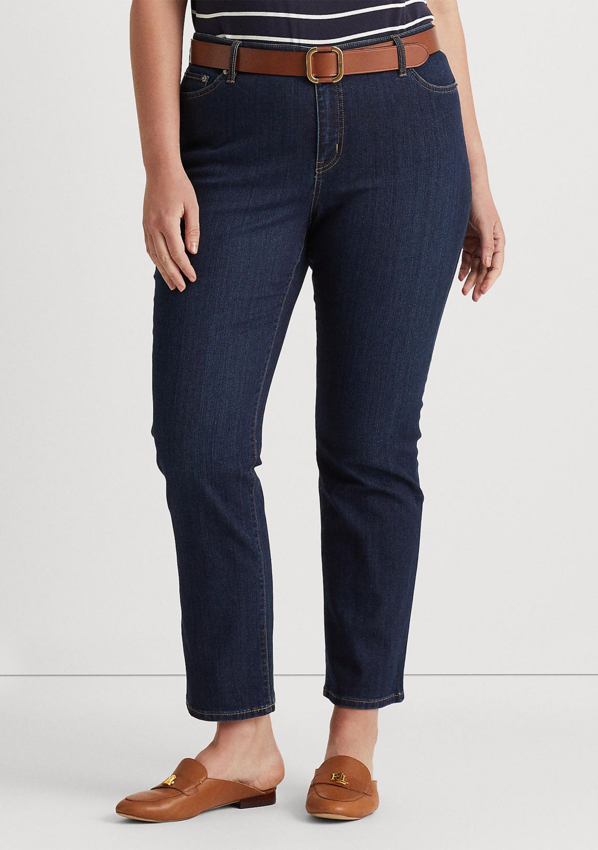 Plus Size Premier Slim Straight Jean