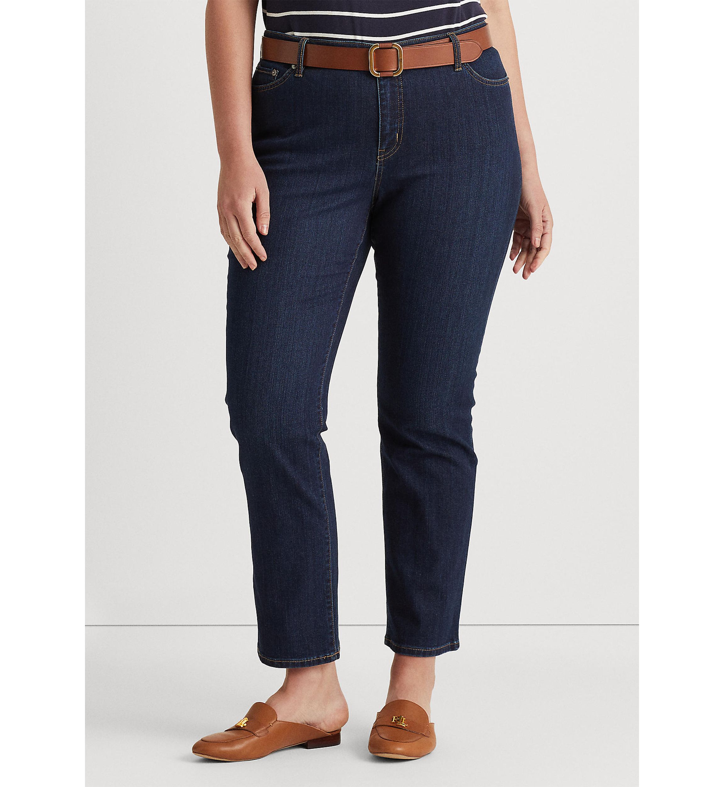 Plus Size Premier Slim Straight Jean