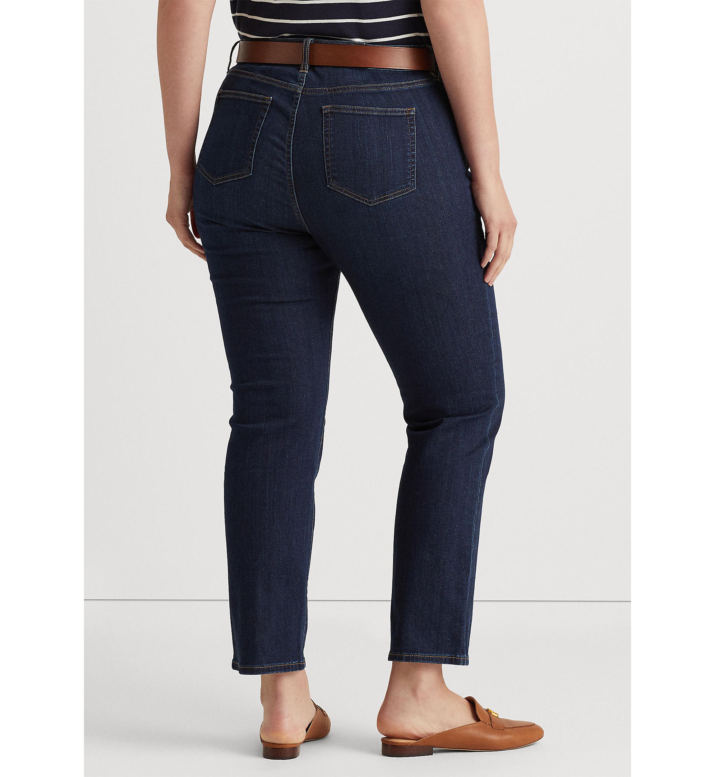 Plus Size Premier Slim Straight Jean
