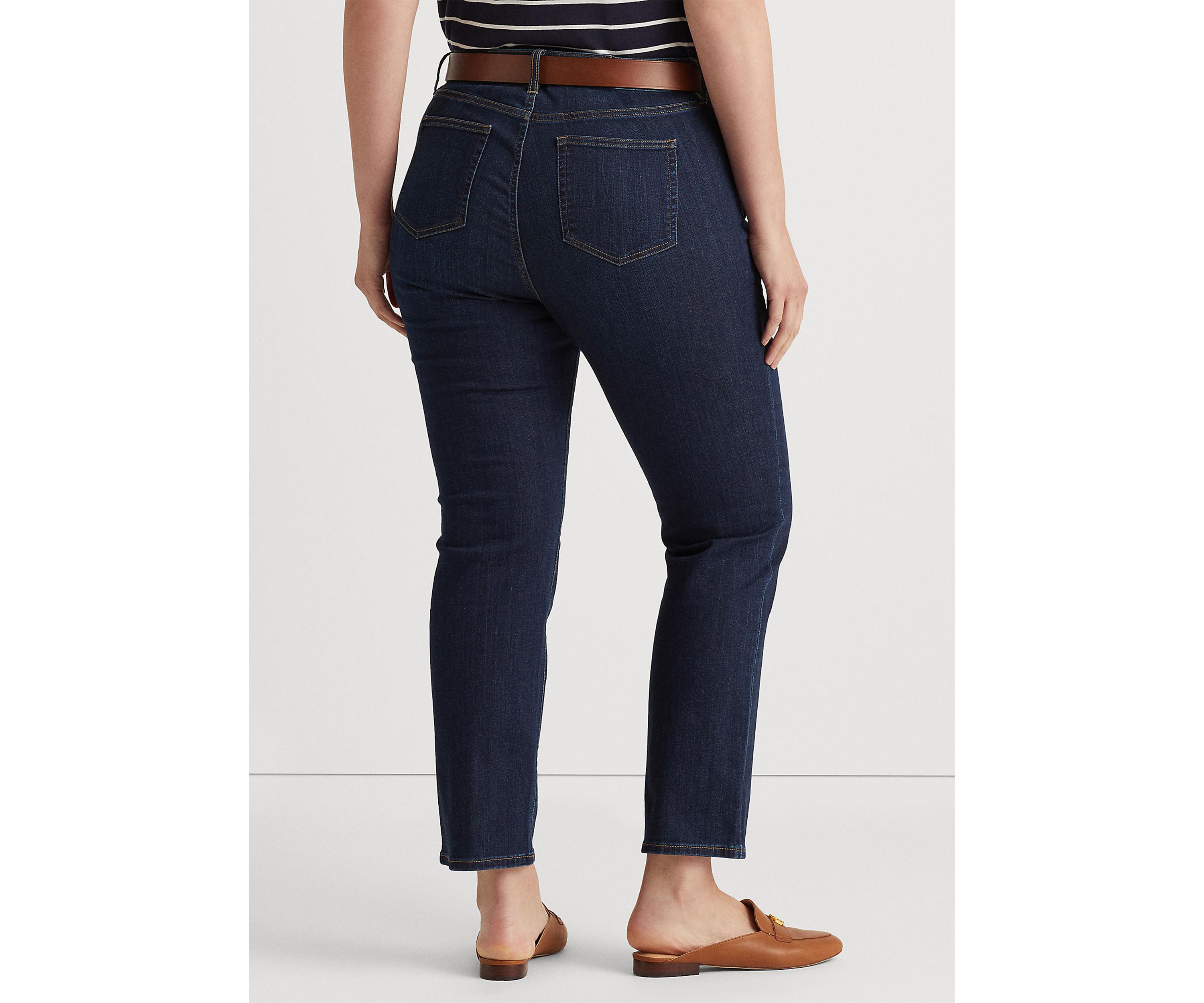 Plus Size Premier Slim Straight Jean