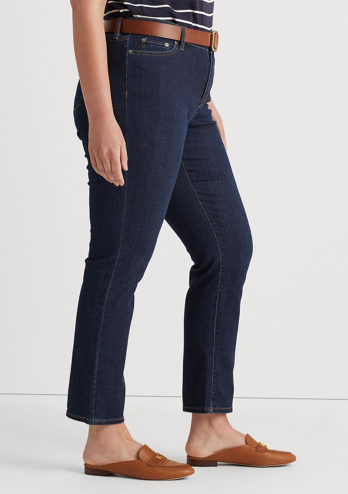 Plus Size Premier Slim Straight Jean