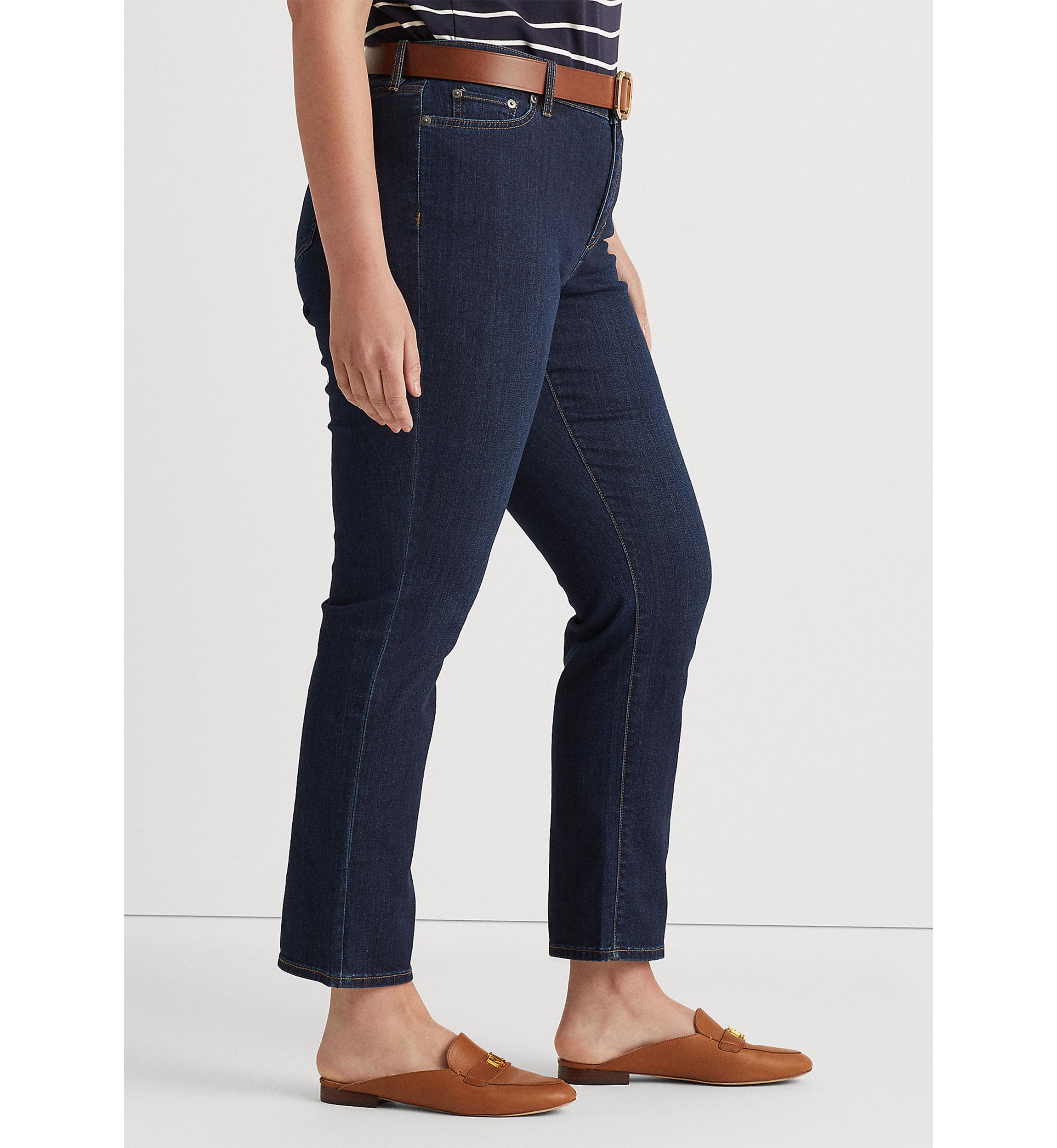 Plus Size Premier Slim Straight Jean