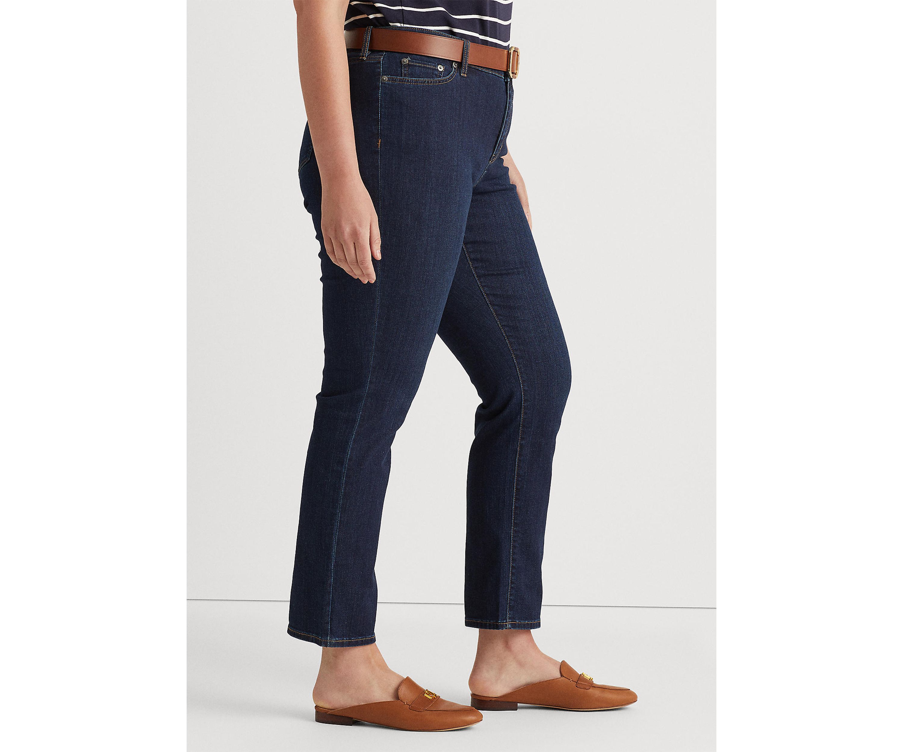 Plus Size Premier Slim Straight Jean