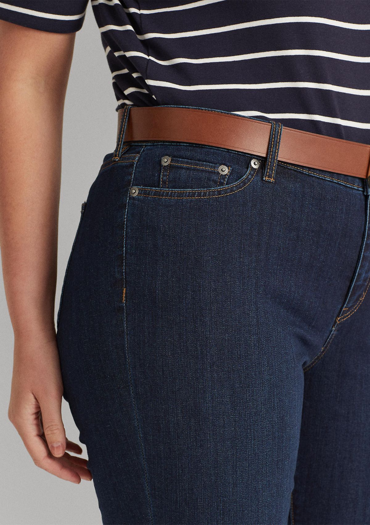 Plus Size Premier Slim Straight Jean