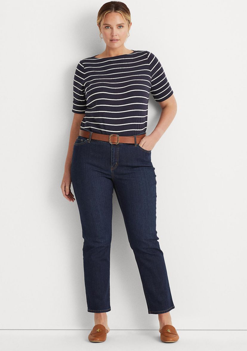 Plus Size Premier Slim Straight Jean
