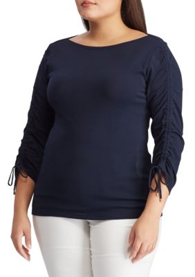 lauren ralph lauren plus size ikat mesh layer convertible one piece swimsui